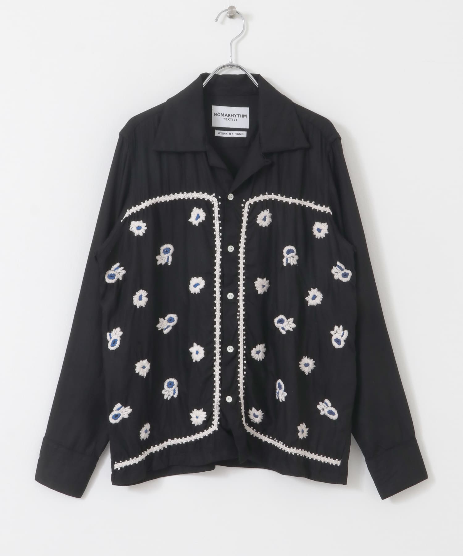 NOMARHYTHM TEXTILE　Bandana Hand Emb Shirts