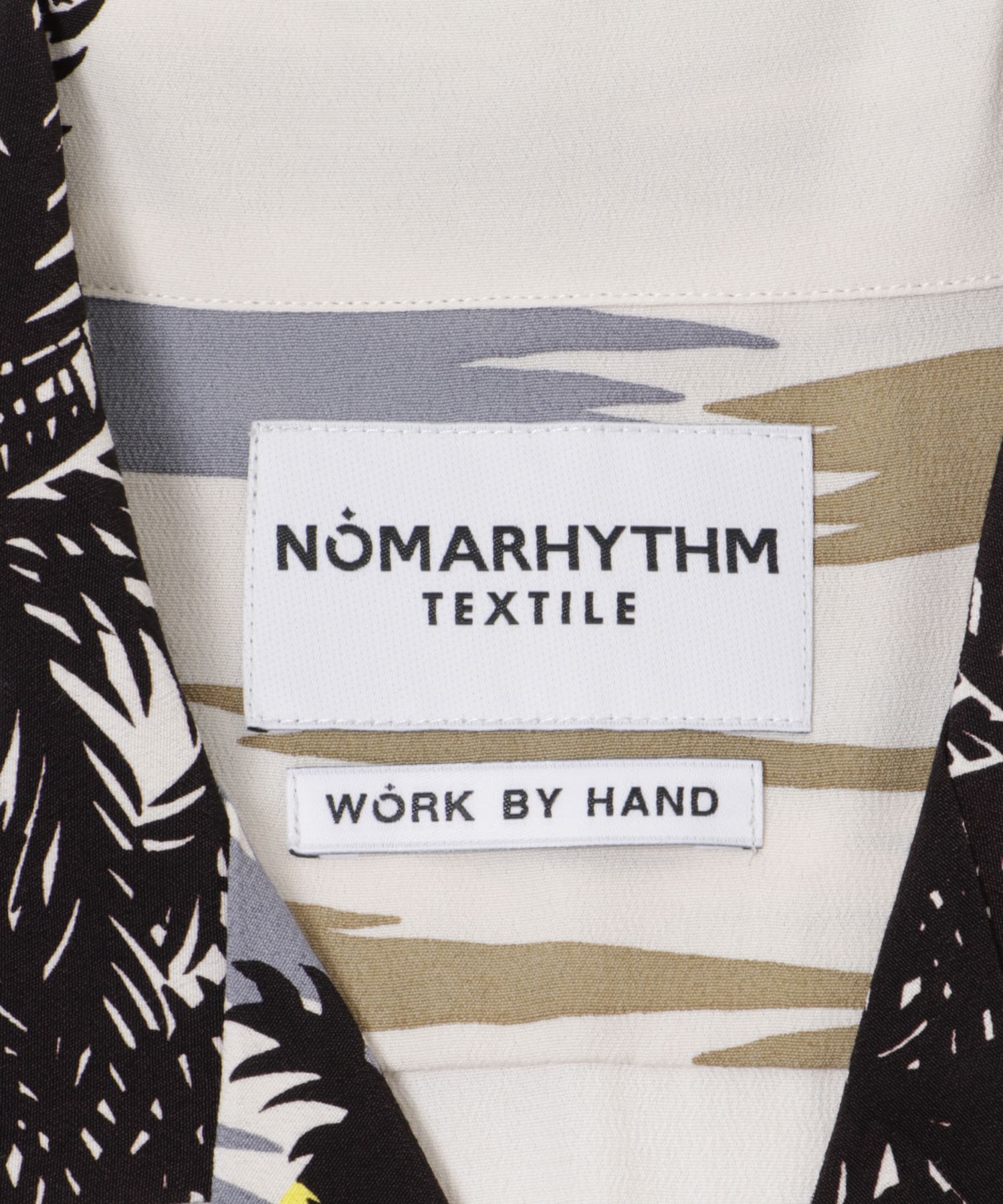 NOMARHYTHM TEXTILE　Palm Tree Summer Shirt BEIGE 2