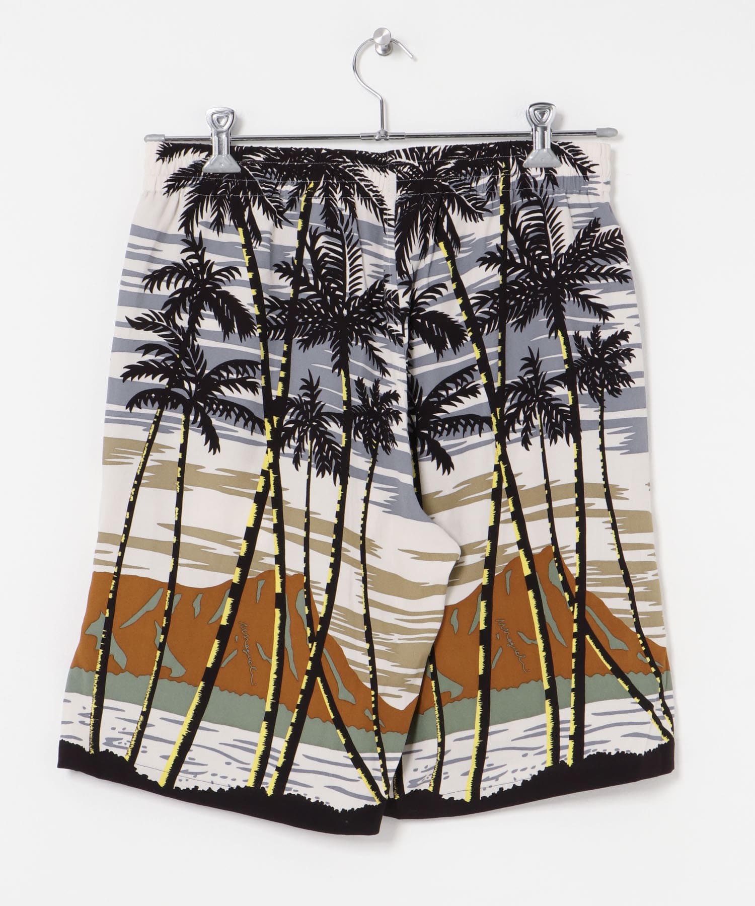NOMARHYTHM TEXTILE　Palm Tree Short BEIGE 1