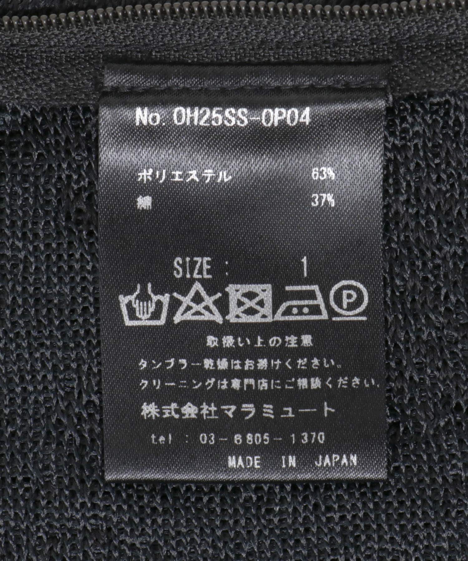 ODAKHA　grungeflower flared dress BLACK 1
