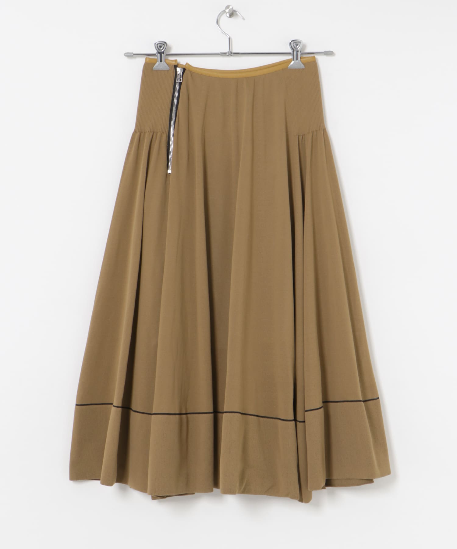 ODAKHA　gynoid flare skirt BROWN 1