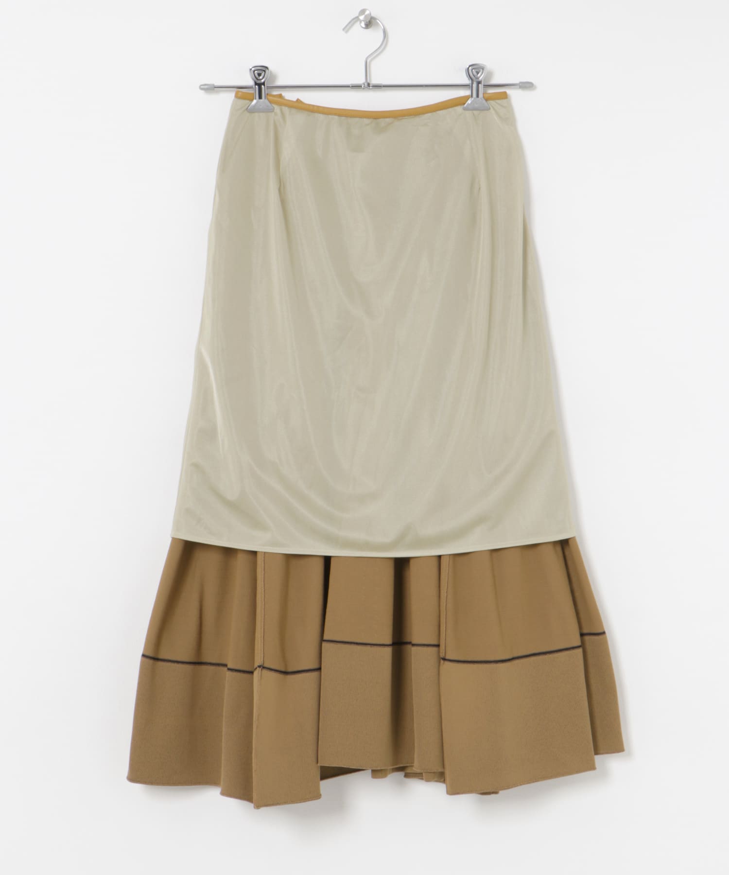 ODAKHA　gynoid flare skirt BROWN 1