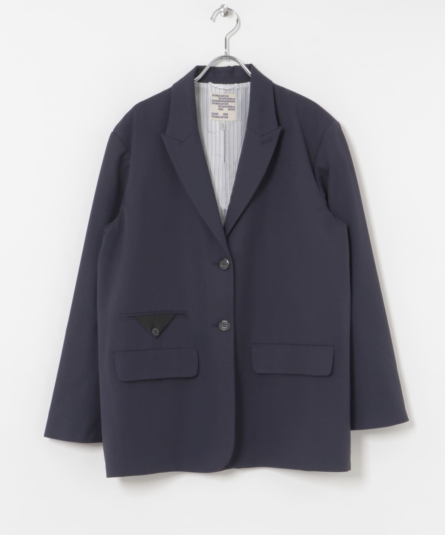 BAUM UND PFERDGARTEN　NEW WALK JACKET B BLUE 36