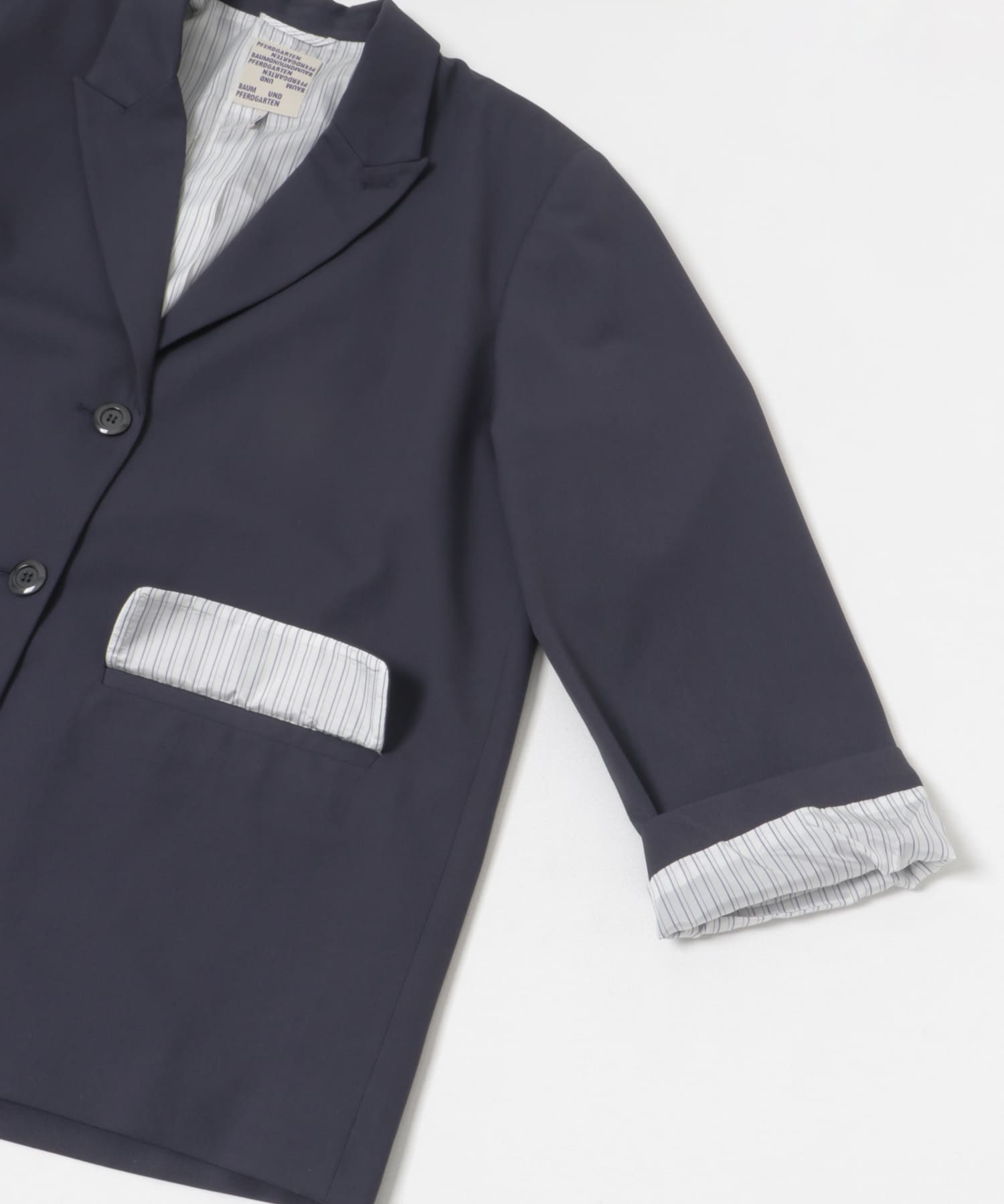 BAUM UND PFERDGARTEN　NEW WALK JACKET B BLUE 36