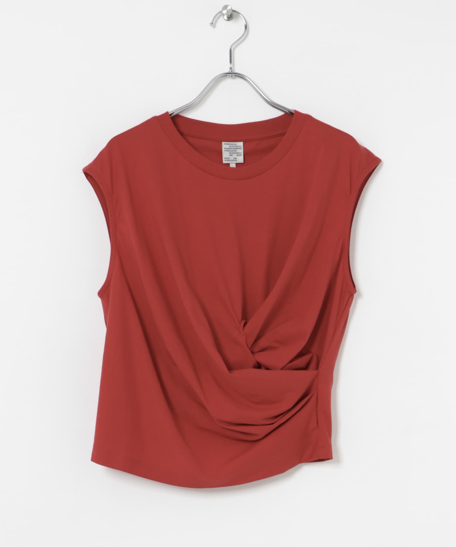 BAUM UND PFERDGARTEN　COTTON JERSEY T-SHIRTS RED S