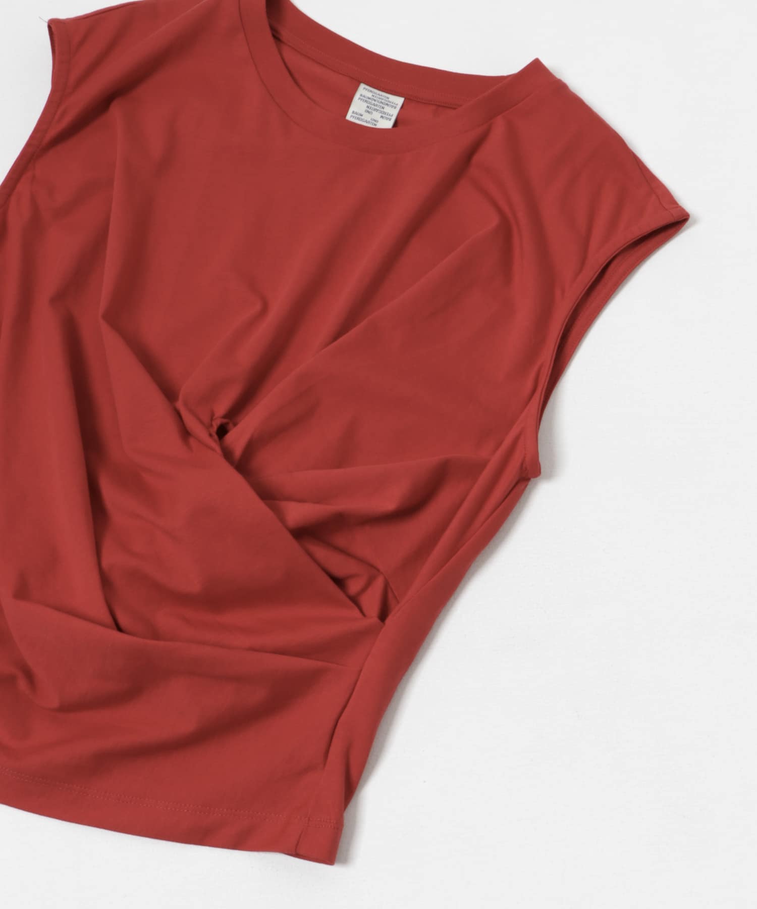 BAUM UND PFERDGARTEN　COTTON JERSEY T-SHIRTS RED S