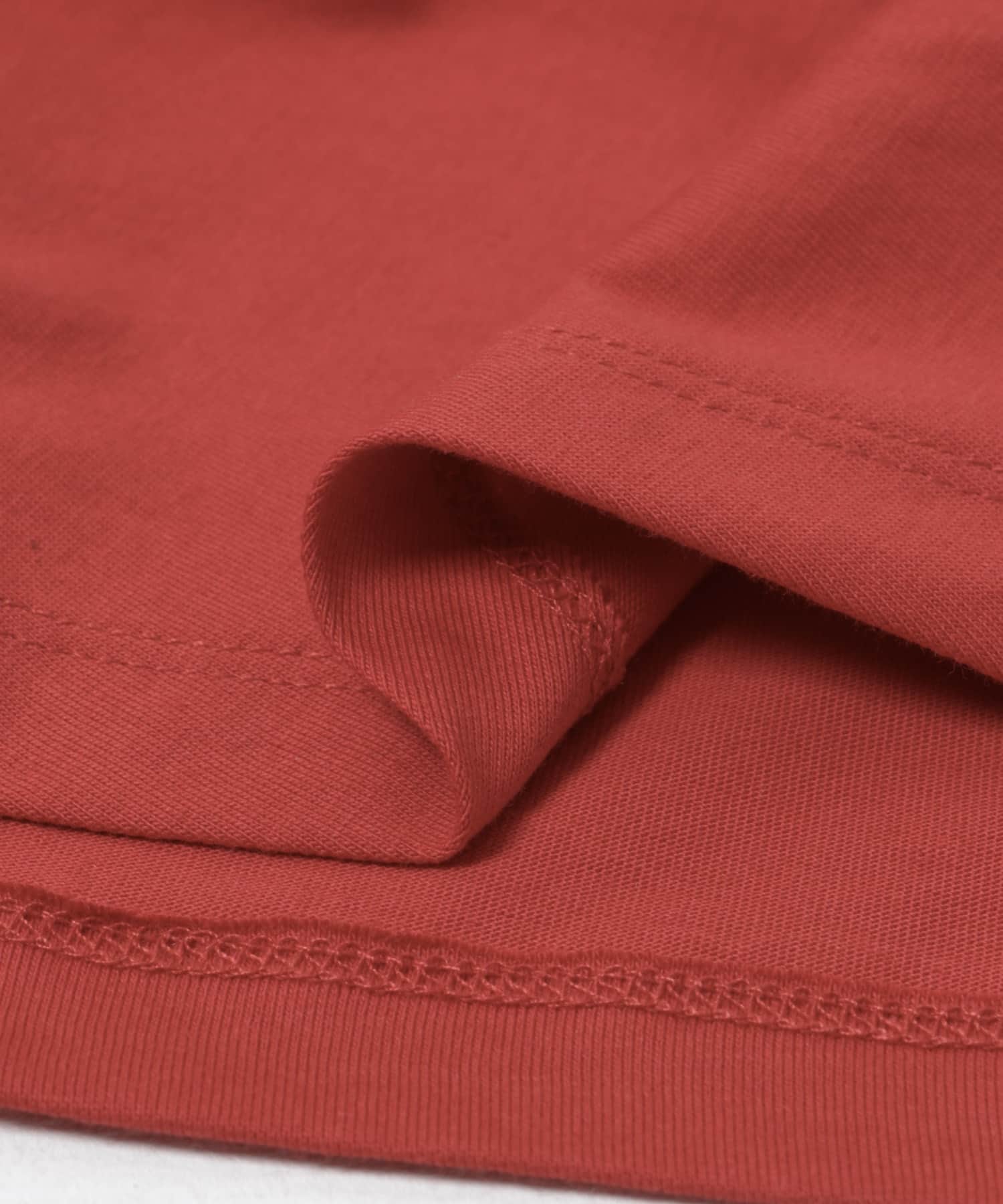 BAUM UND PFERDGARTEN　COTTON JERSEY T-SHIRTS RED S