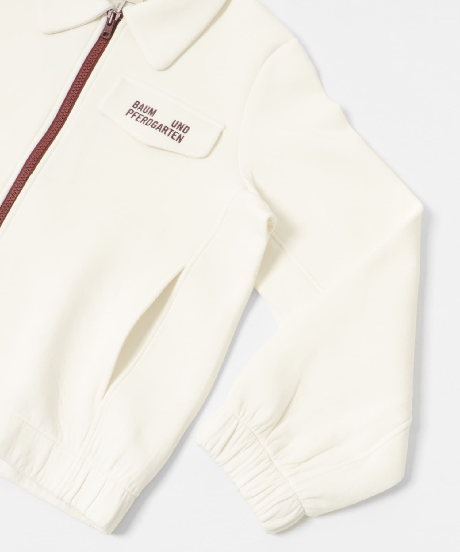 BAUM UND PFERDGARTEN　SCUBA ZIP UP EGRET S
