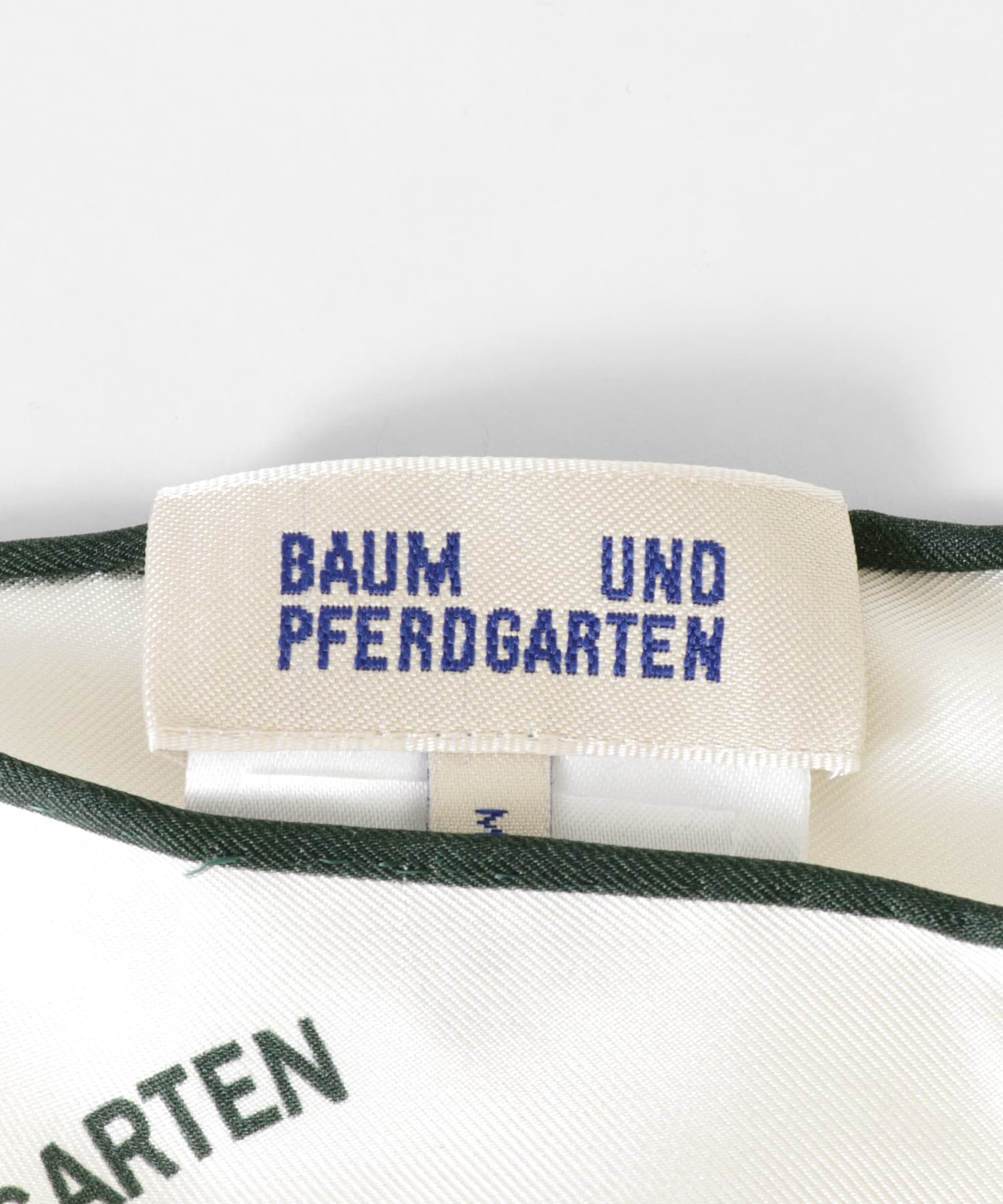 BAUM UND PFERDGARTEN　SILK SCARF EGRET BP FREE
