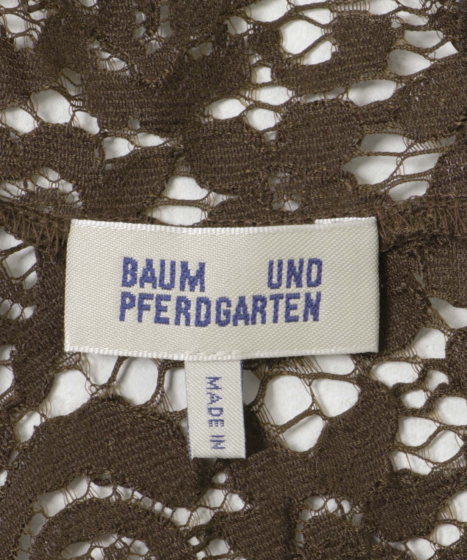 BAUM UND PFERDGARTEN　LACE BLOUSE HOT FUDGE 36