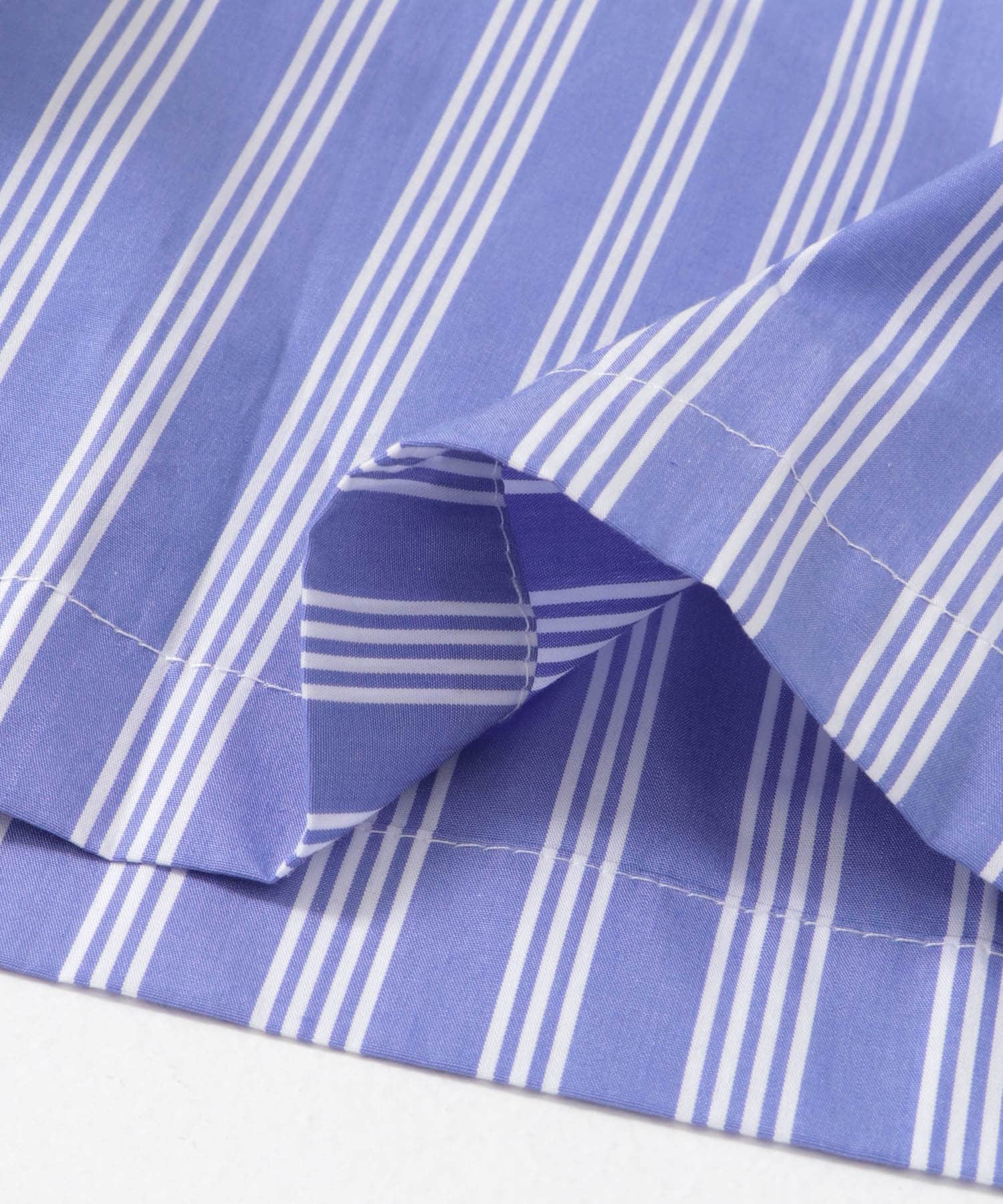 BAUM UND PFERDGARTEN　COTTON SHIRTING SHORTS BLUE 34