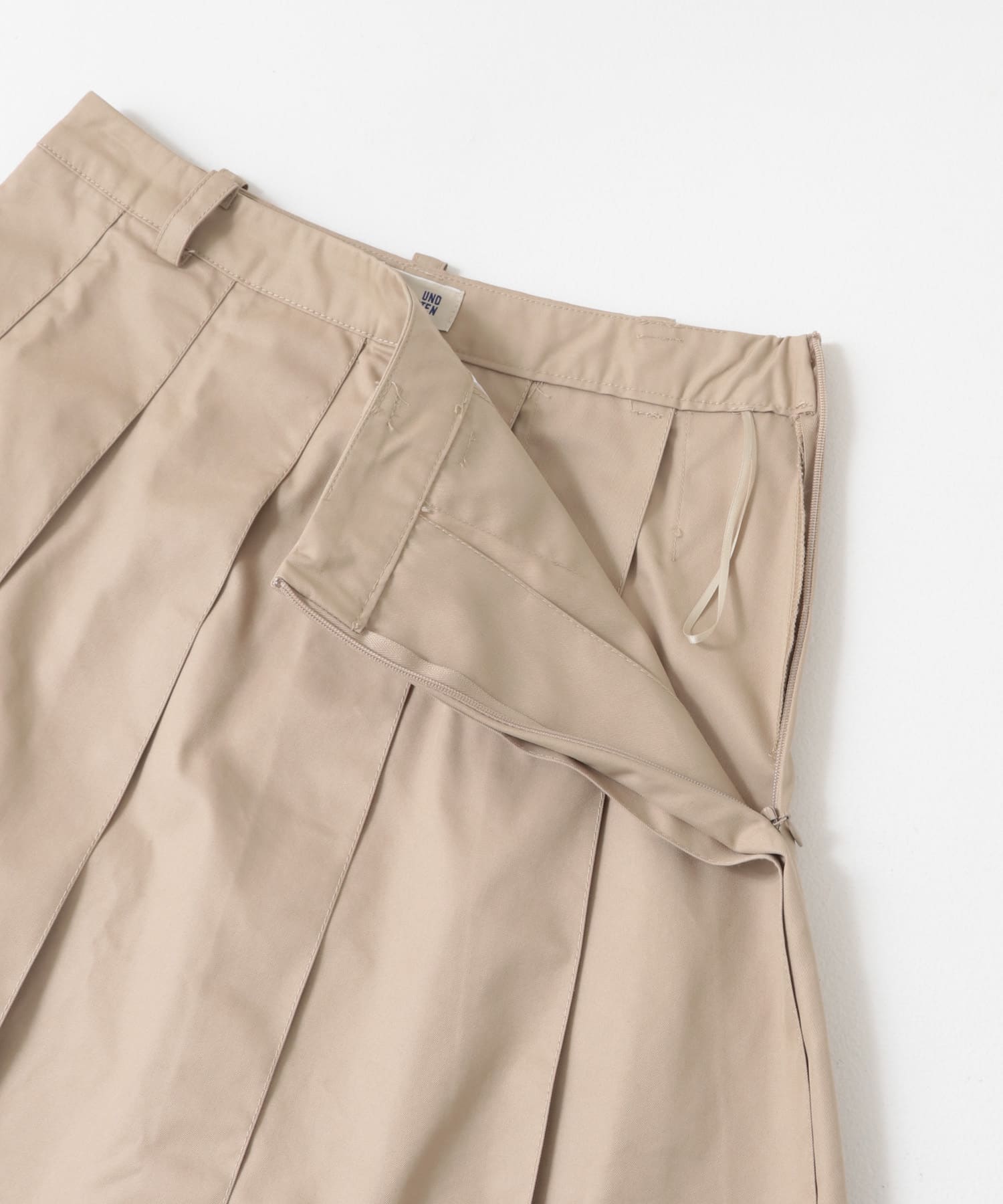 BAUM UND PFERDGARTEN　HEAVY COTTON SKIRT TAN 34