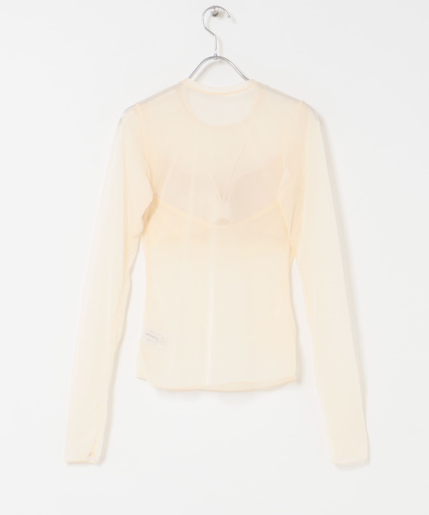 NICENICE MOMENT　MESH LS SHELL BEIGE 1