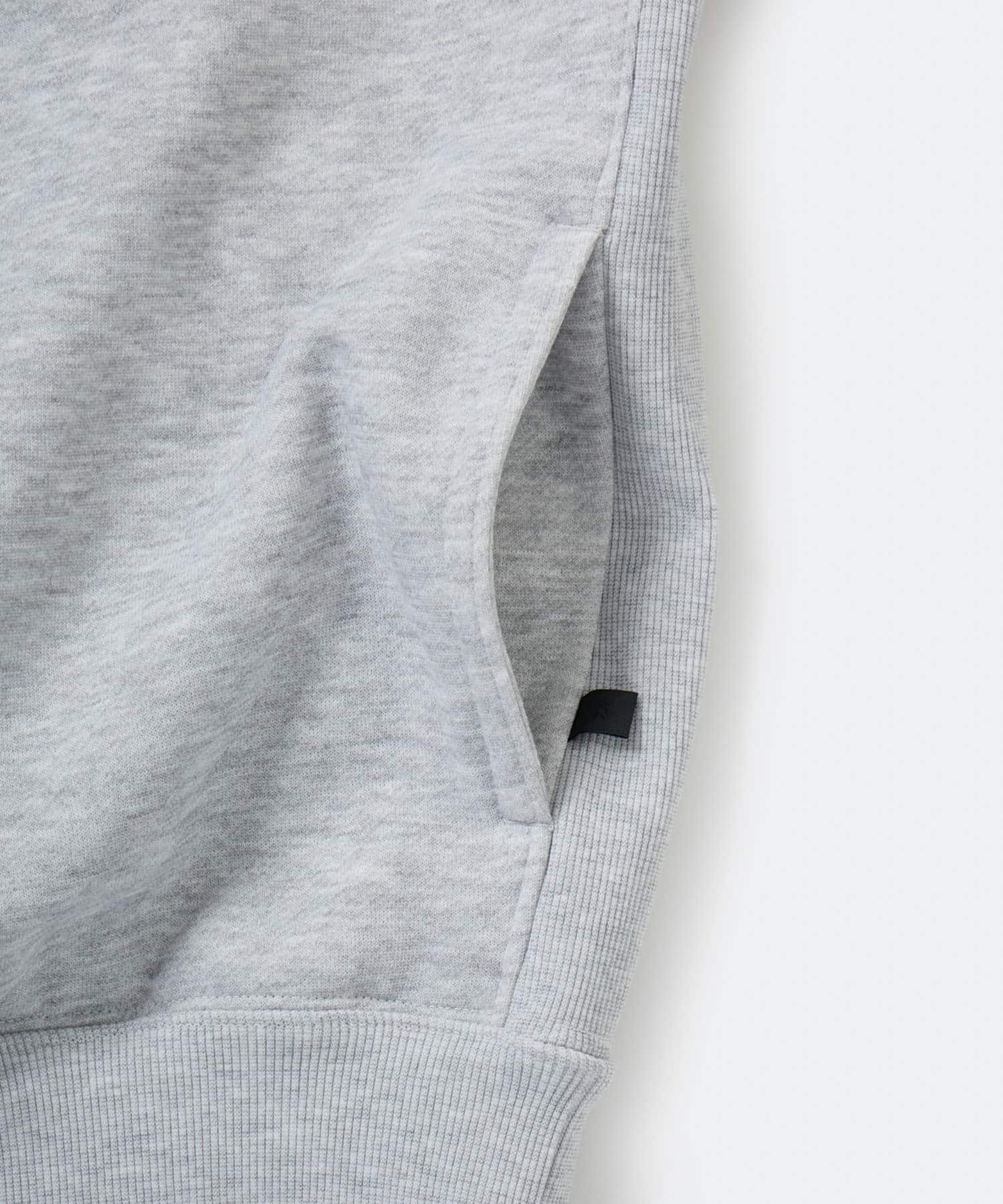 DAIWA PIER39　W's TECH SWEAT SNAP PULLOVER H GRAY FREE