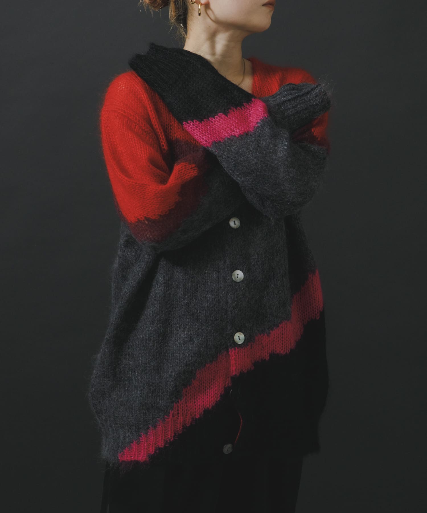 NOMARHYTHM TEXTILE　Multi Colour Cardigan