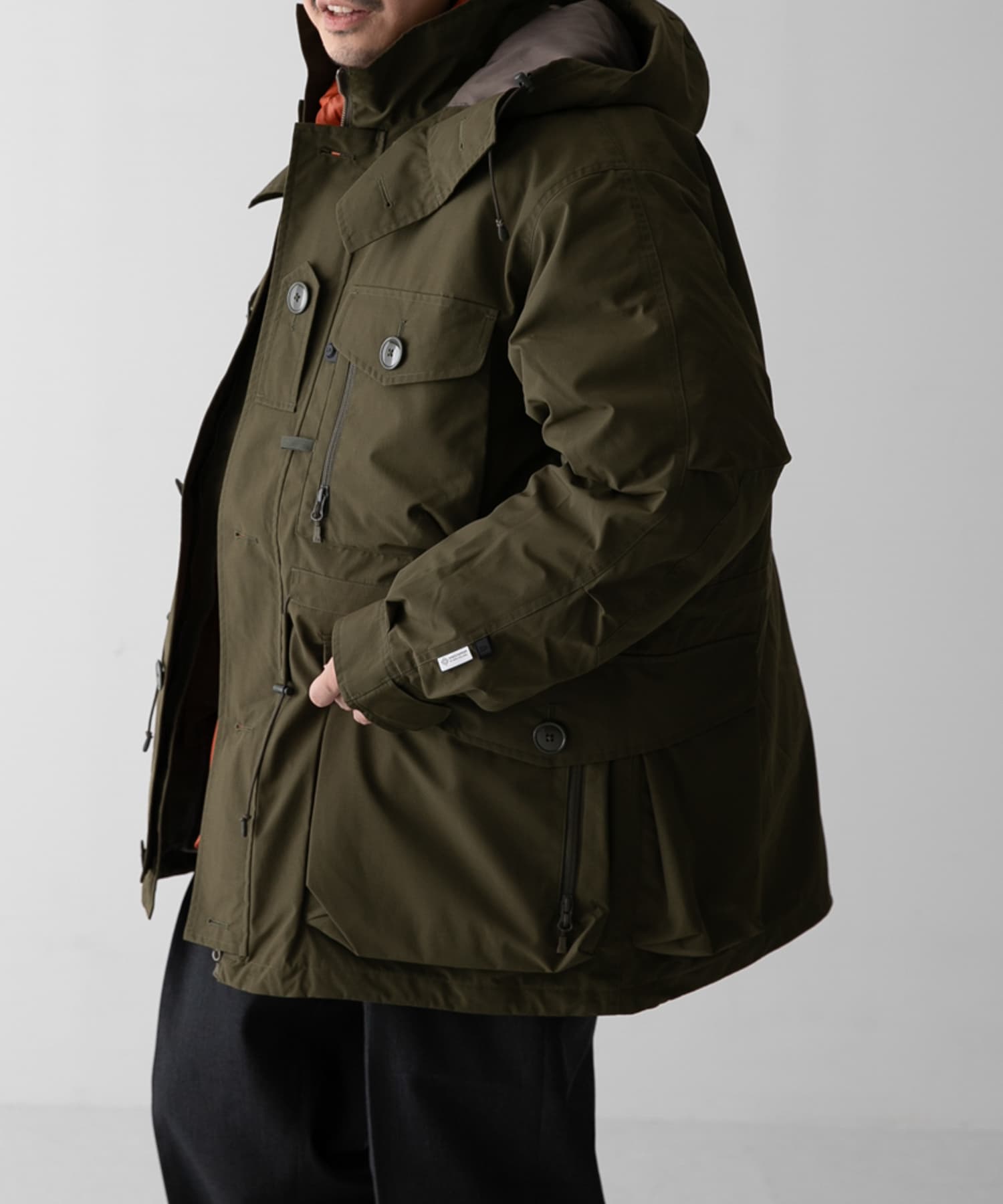 model身長：174cm 着用サイズ：L