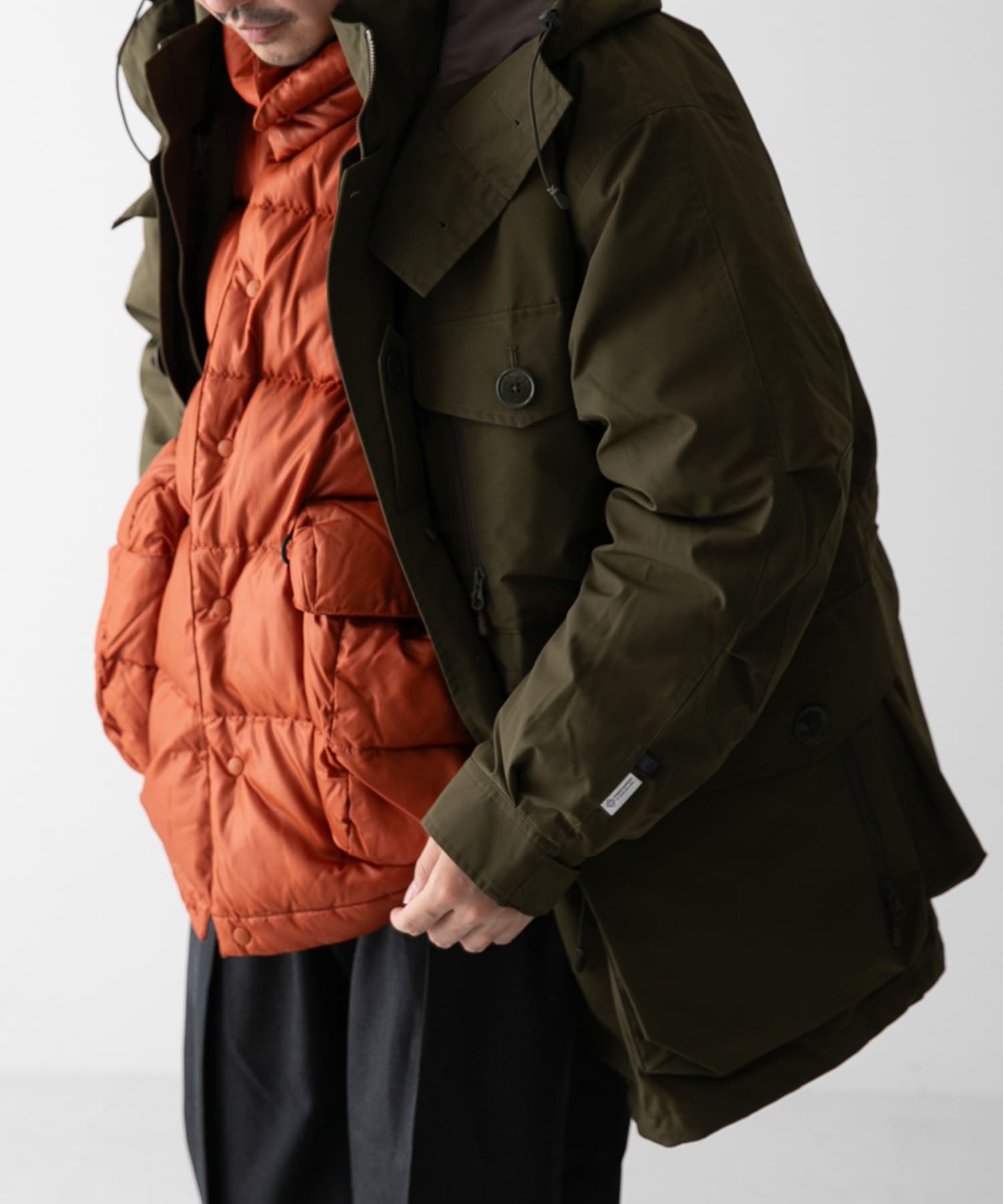 model身長：174cm 着用サイズ：L