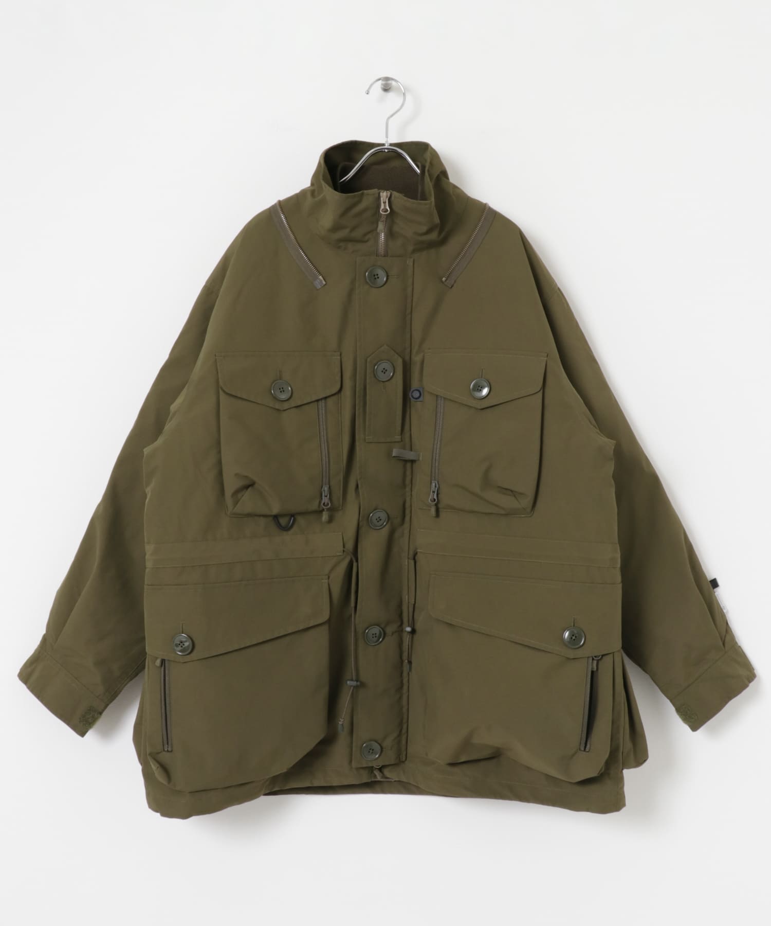 DAIWA PIER39　TECH MIL CANADIAN DOWN PARKA MILITARY O M