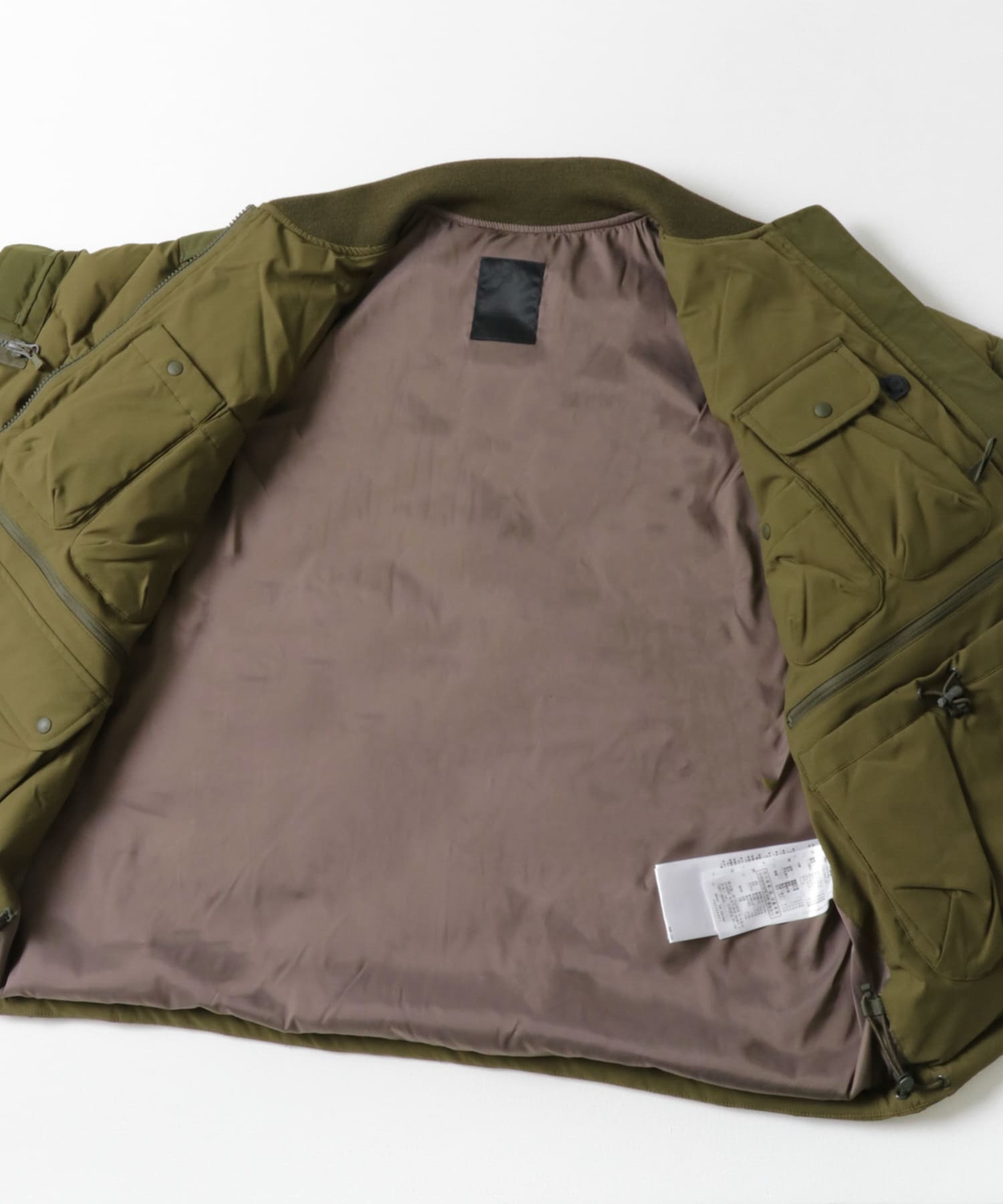 DAIWA PIER39　TECH MIL CANADIAN DOWN PARKA MILITARY O M