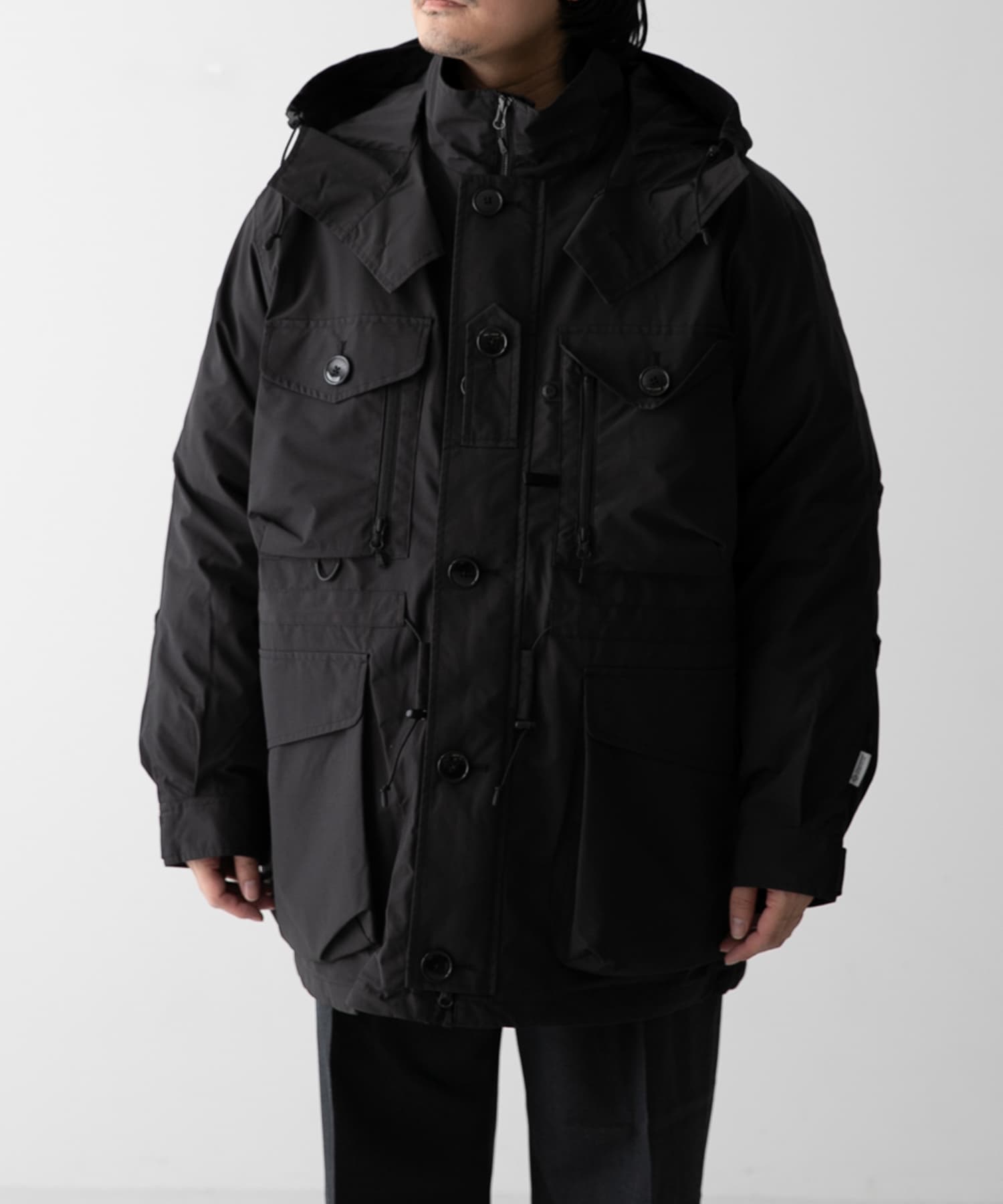 model身長：174cm 着用サイズ：L