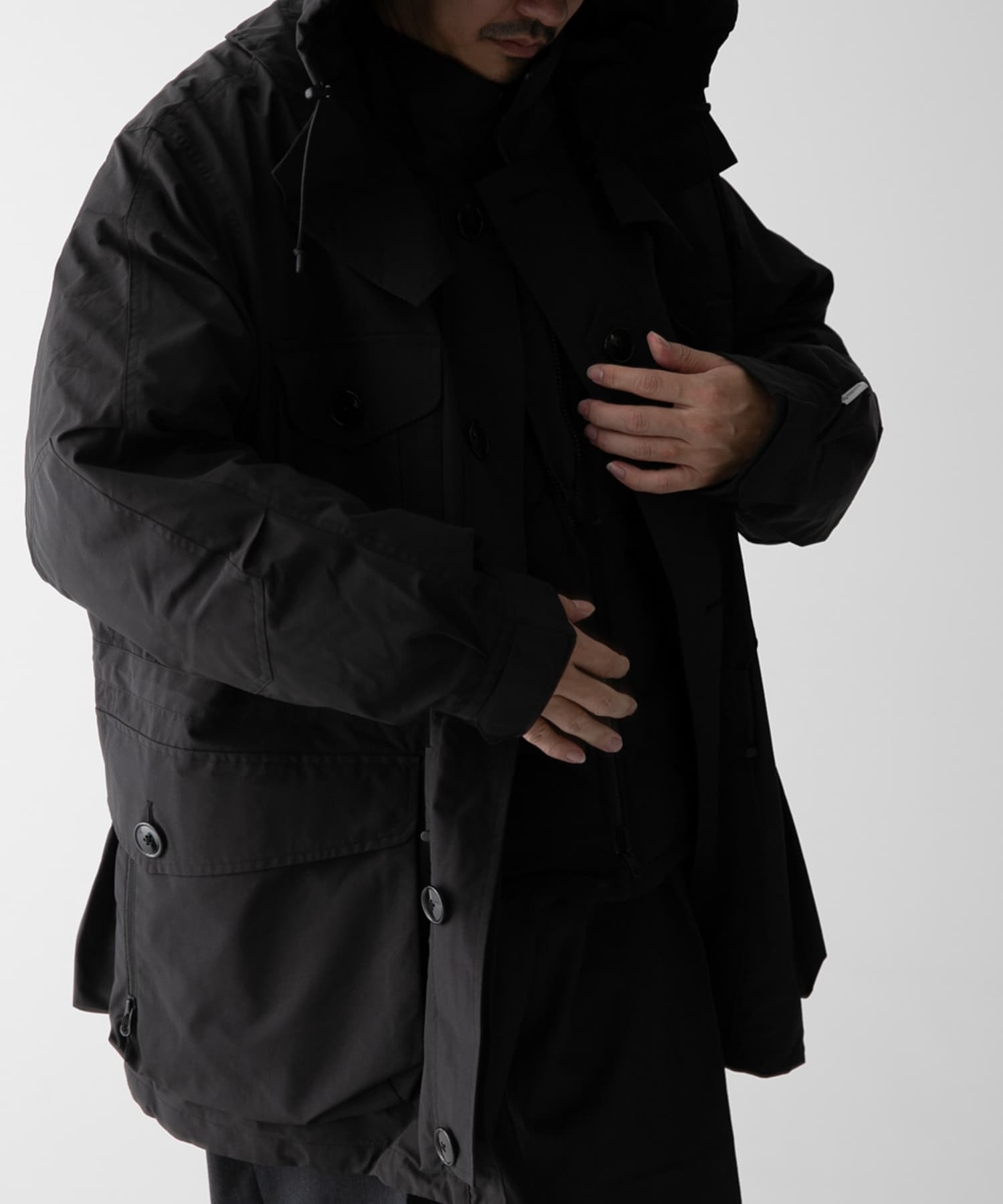 model身長：174cm 着用サイズ：L