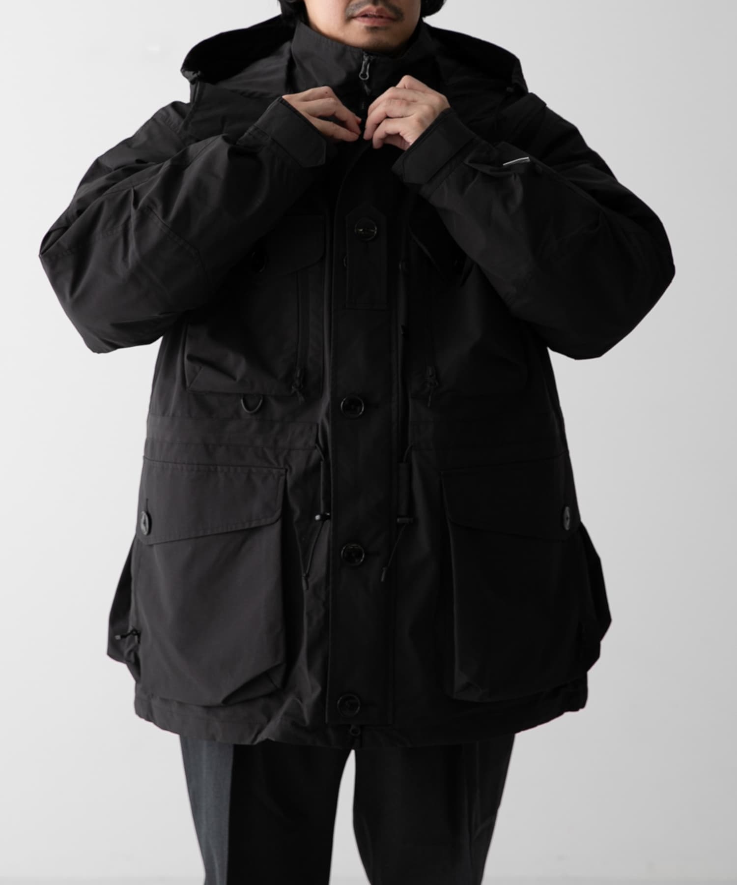 model身長：174cm 着用サイズ：L