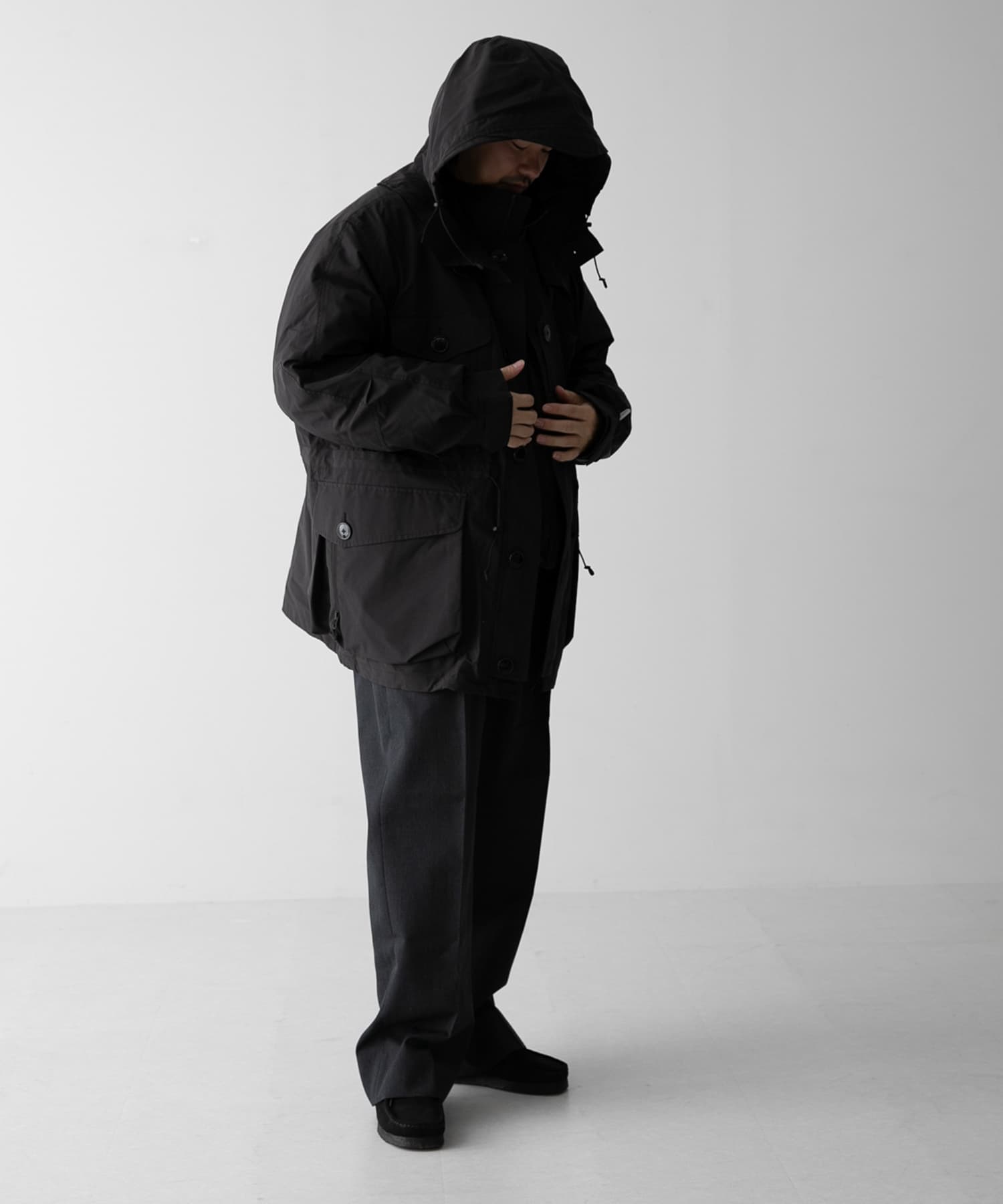 model身長：174cm 着用サイズ：L