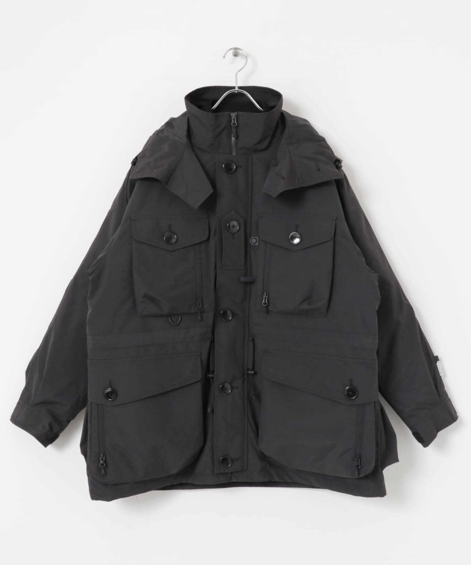 DAIWA PIER39　TECH MIL CANADIAN DOWN PARKA BLACK M