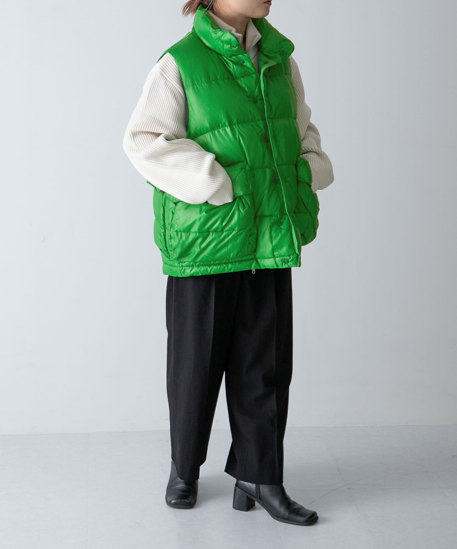 model身長：152cm 着用サイズ： FREE