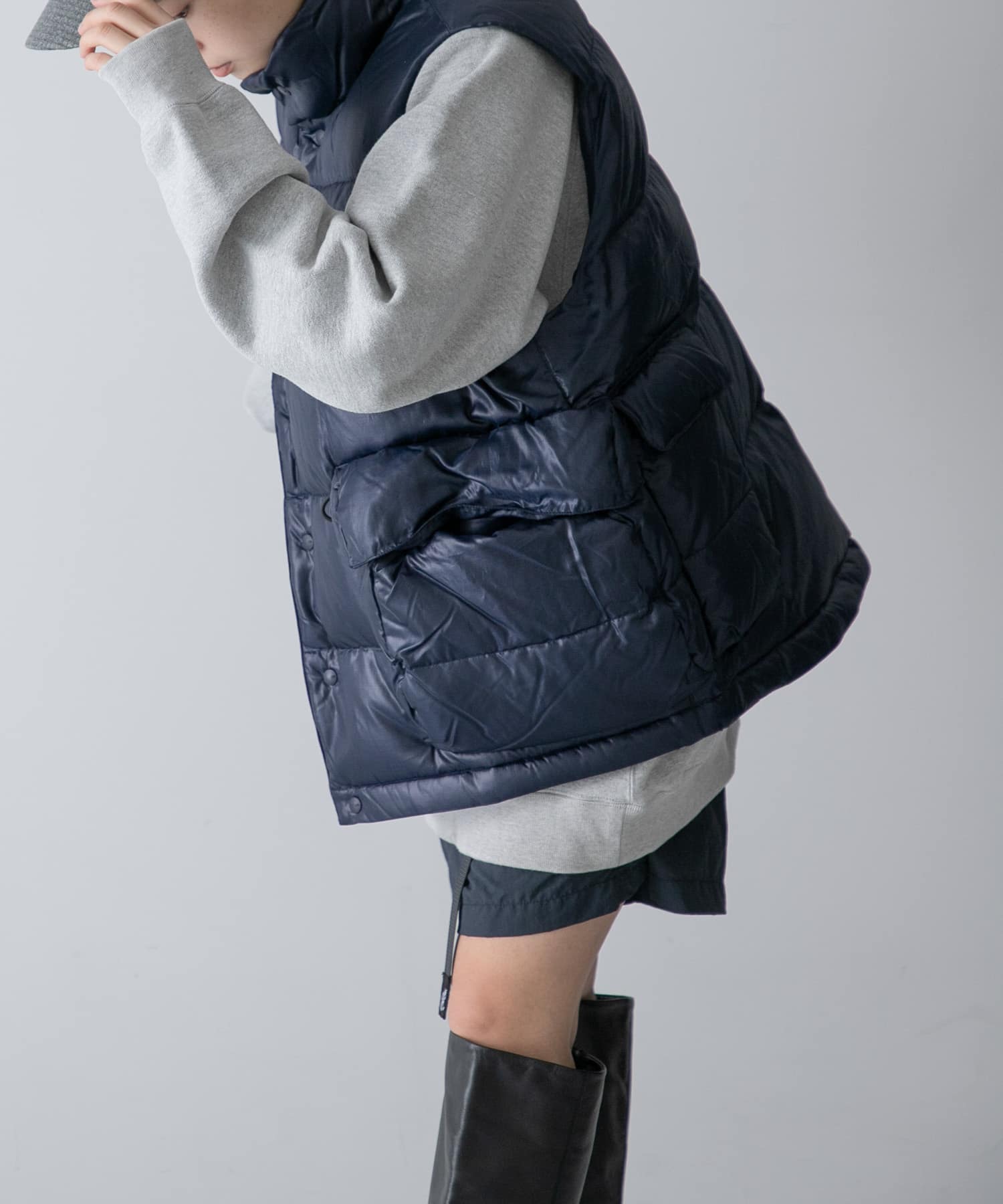 model身長：152cm 着用サイズ： FREE