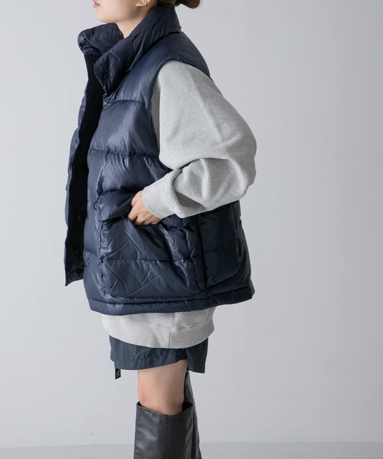 model身長：152cm 着用サイズ： FREE