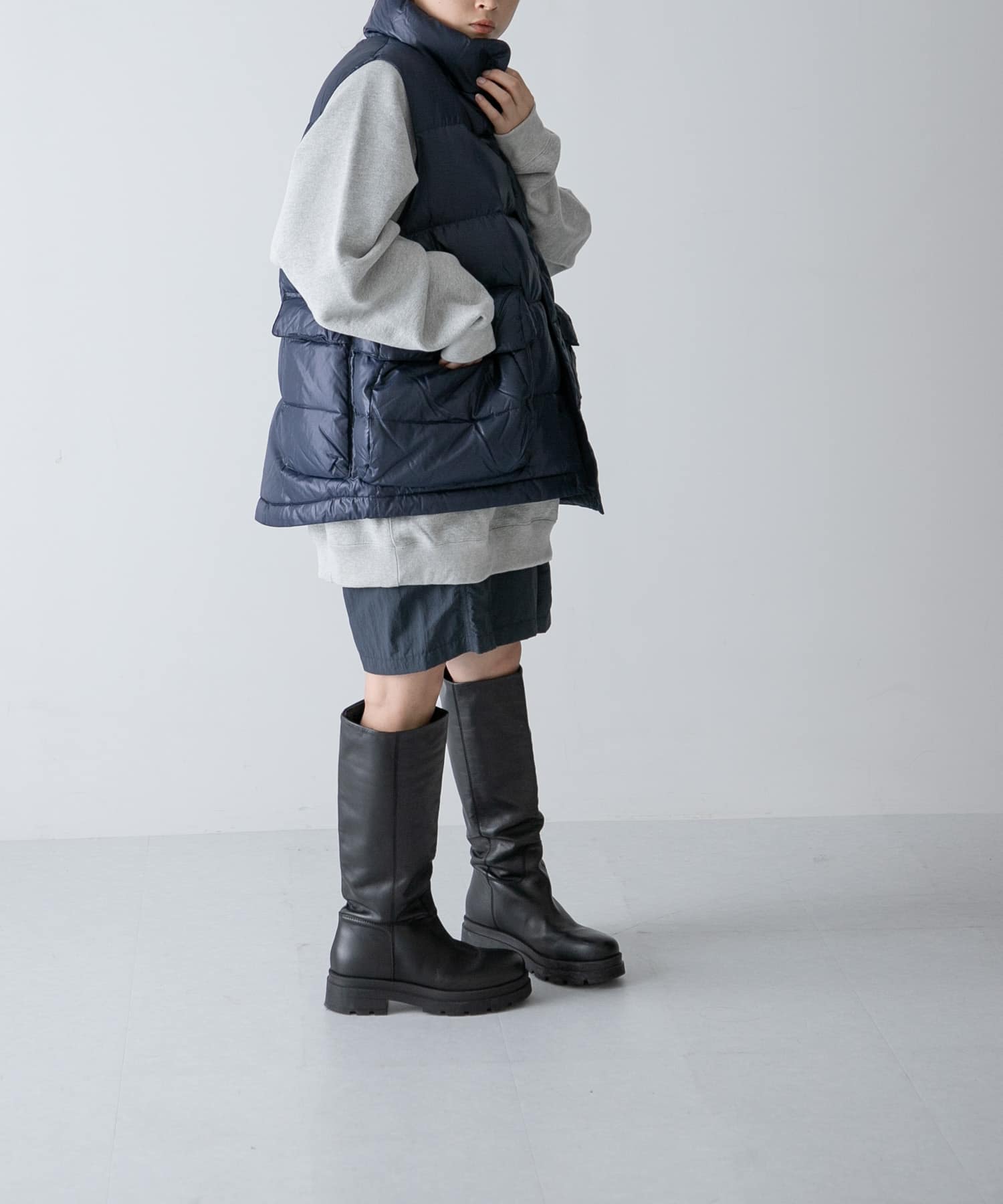 model身長：152cm 着用サイズ： FREE
