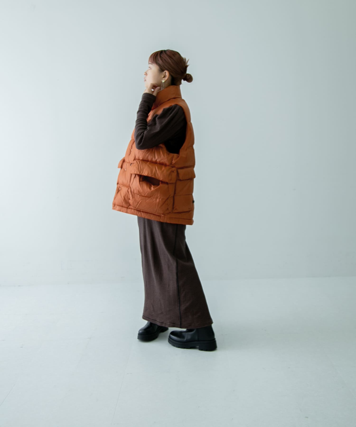model身長：152cm 着用サイズ： FREE