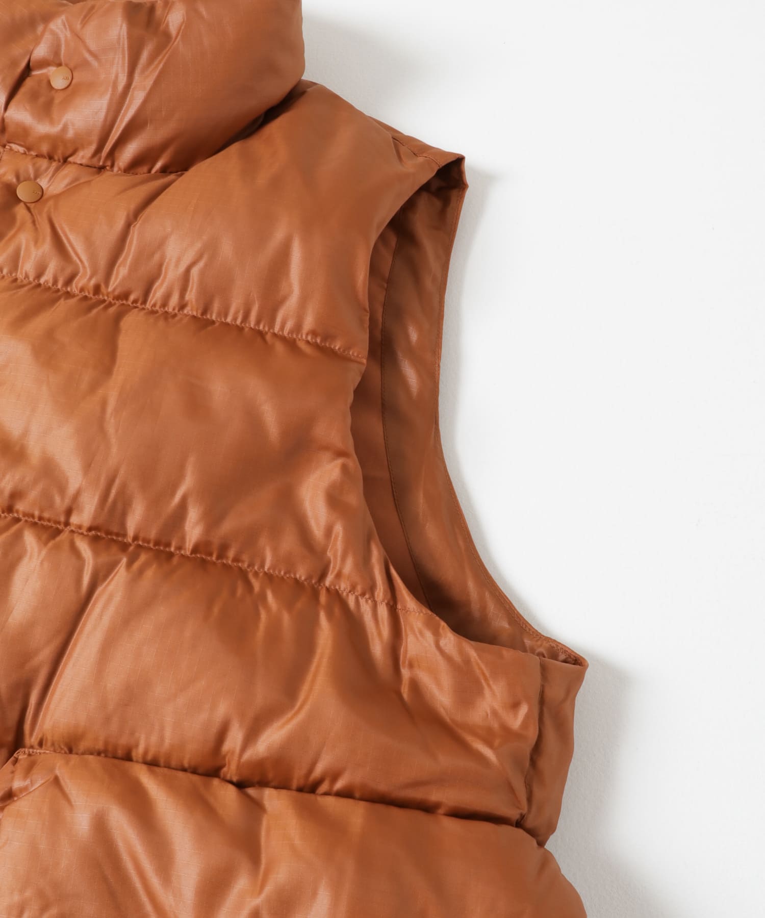 DAIWA PIER39　Ws TECH BACKPACKER DOWN VEST D.ORANGE FREE