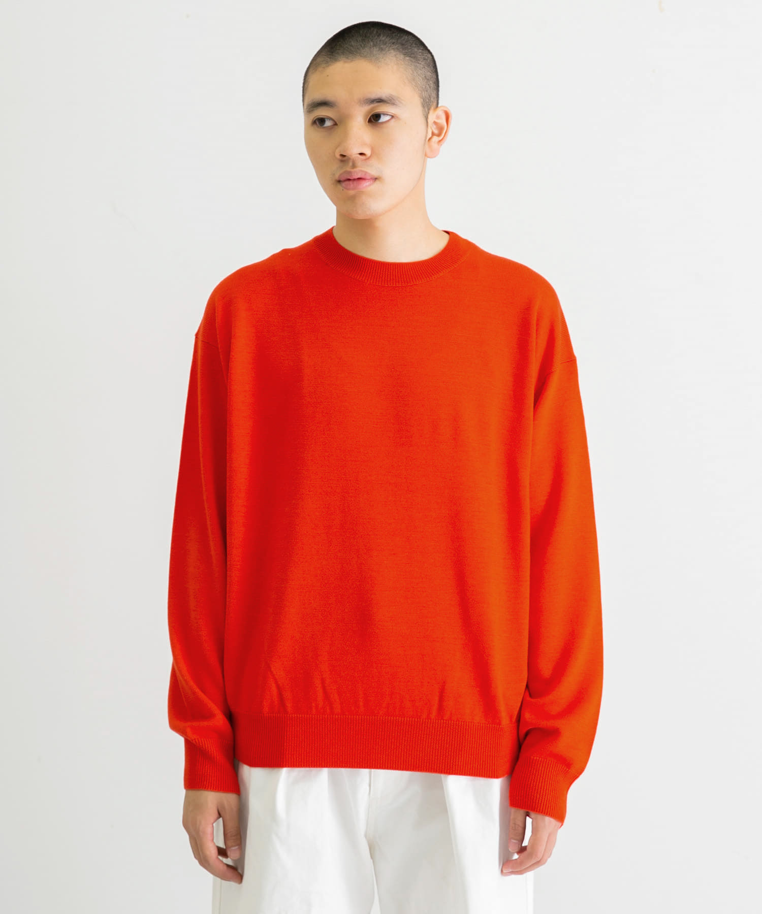 model身長：177cm　着用サイズ：46