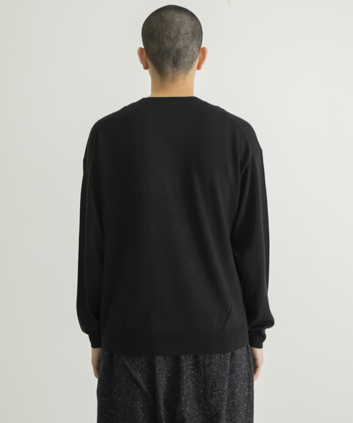 model身長：177cm　着用サイズ：46