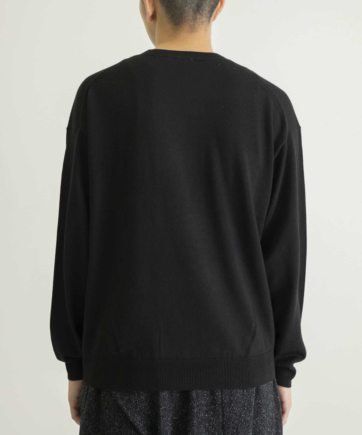 model身長：177cm　着用サイズ：46