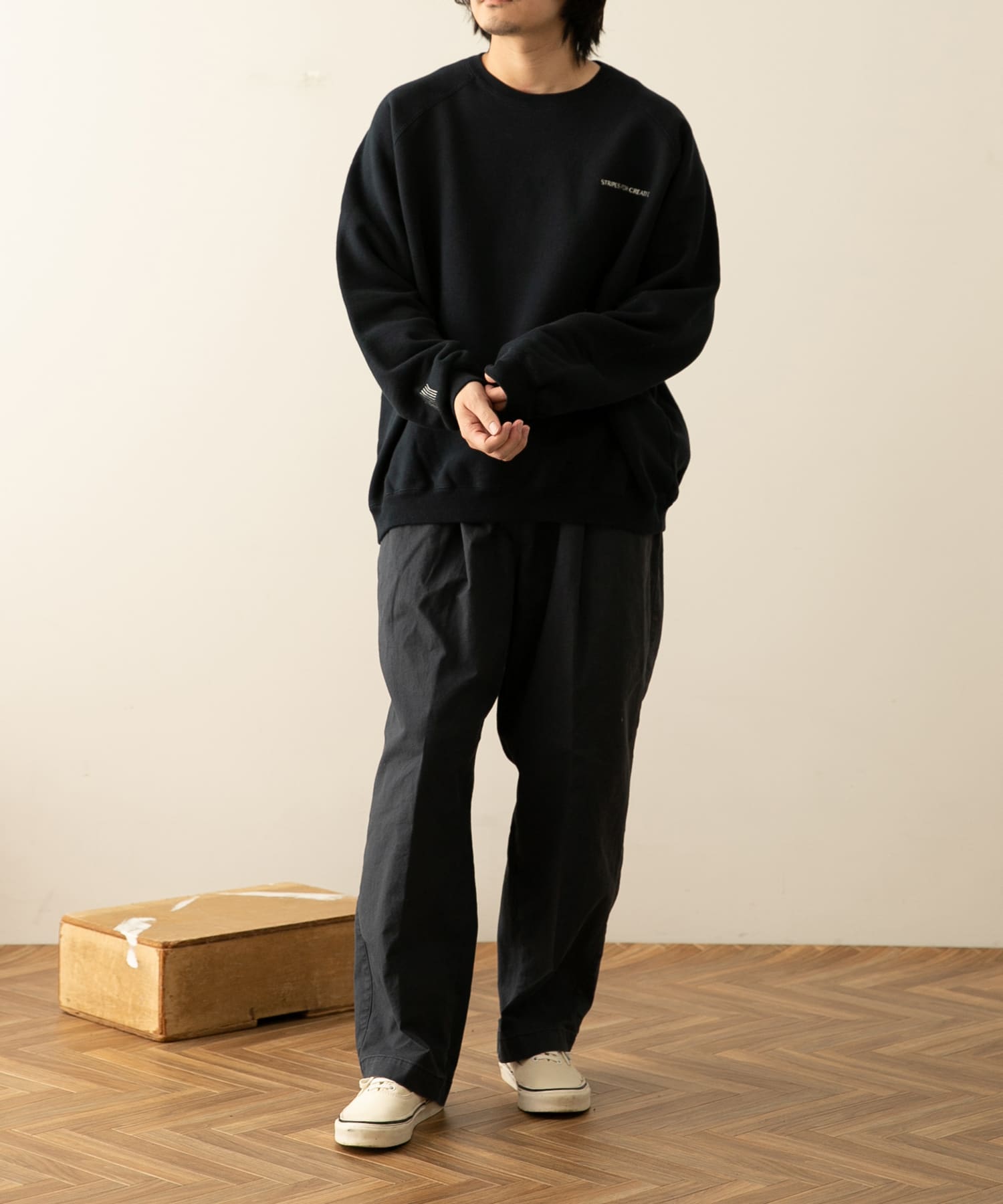 model身長：174cm 着用サイズ：XL