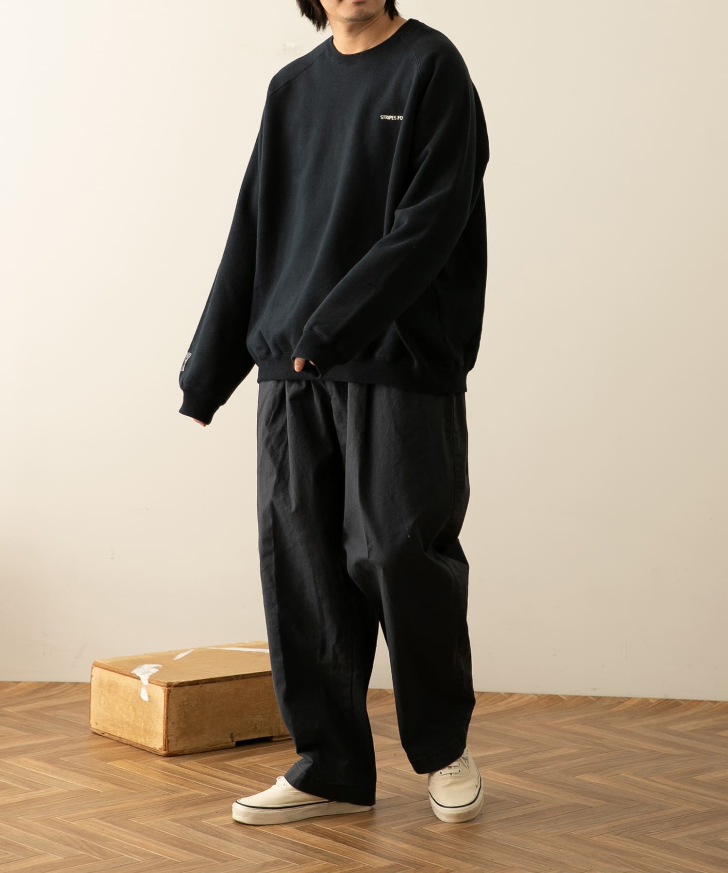 model身長：174cm 着用サイズ：XL