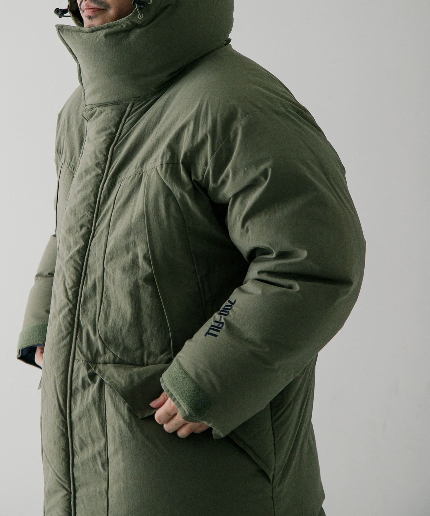 model身長：174cm 着用サイズ：XXXXL