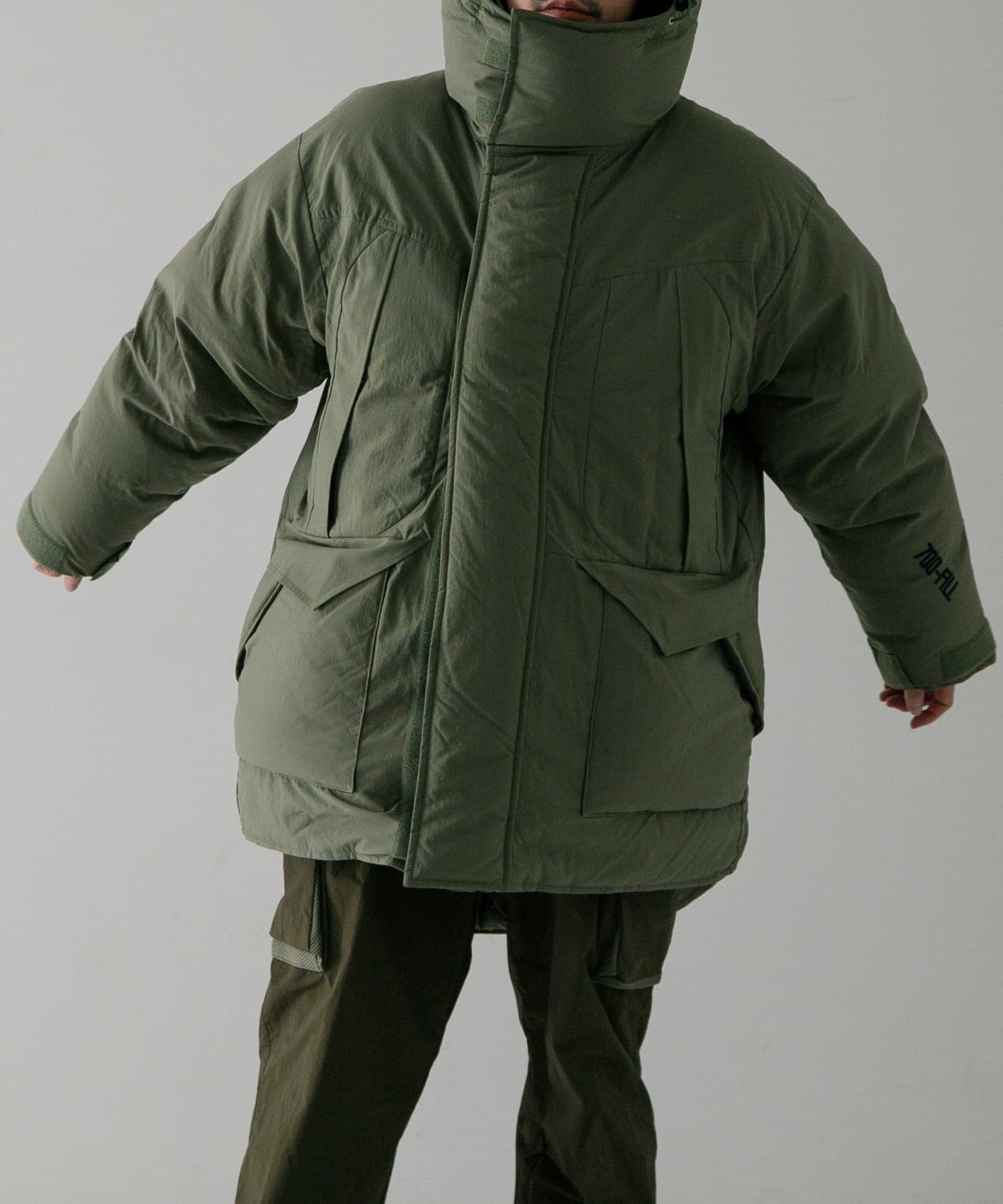 model身長：174cm 着用サイズ：XXXXL