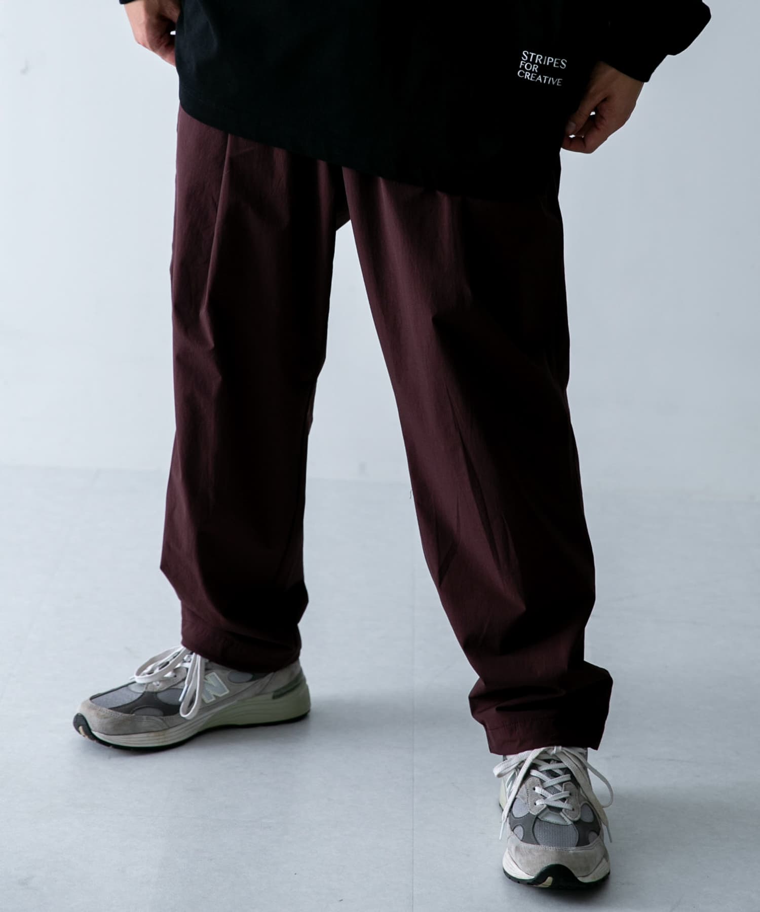 SFC　WIDE TAPERED EASY PANTS N