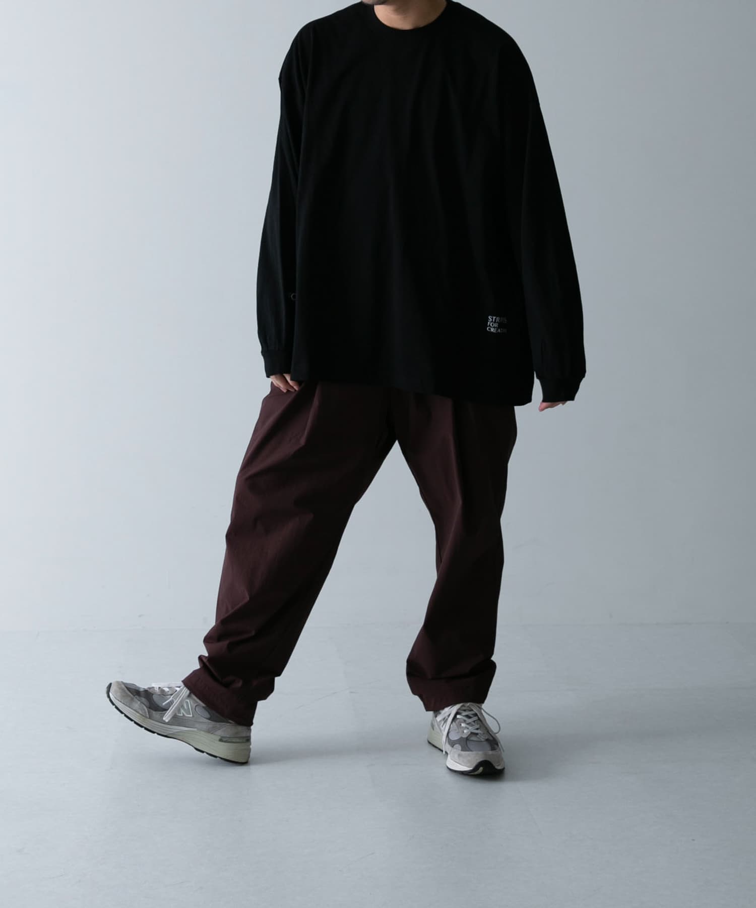 model身長：174cm 着用サイズ：L