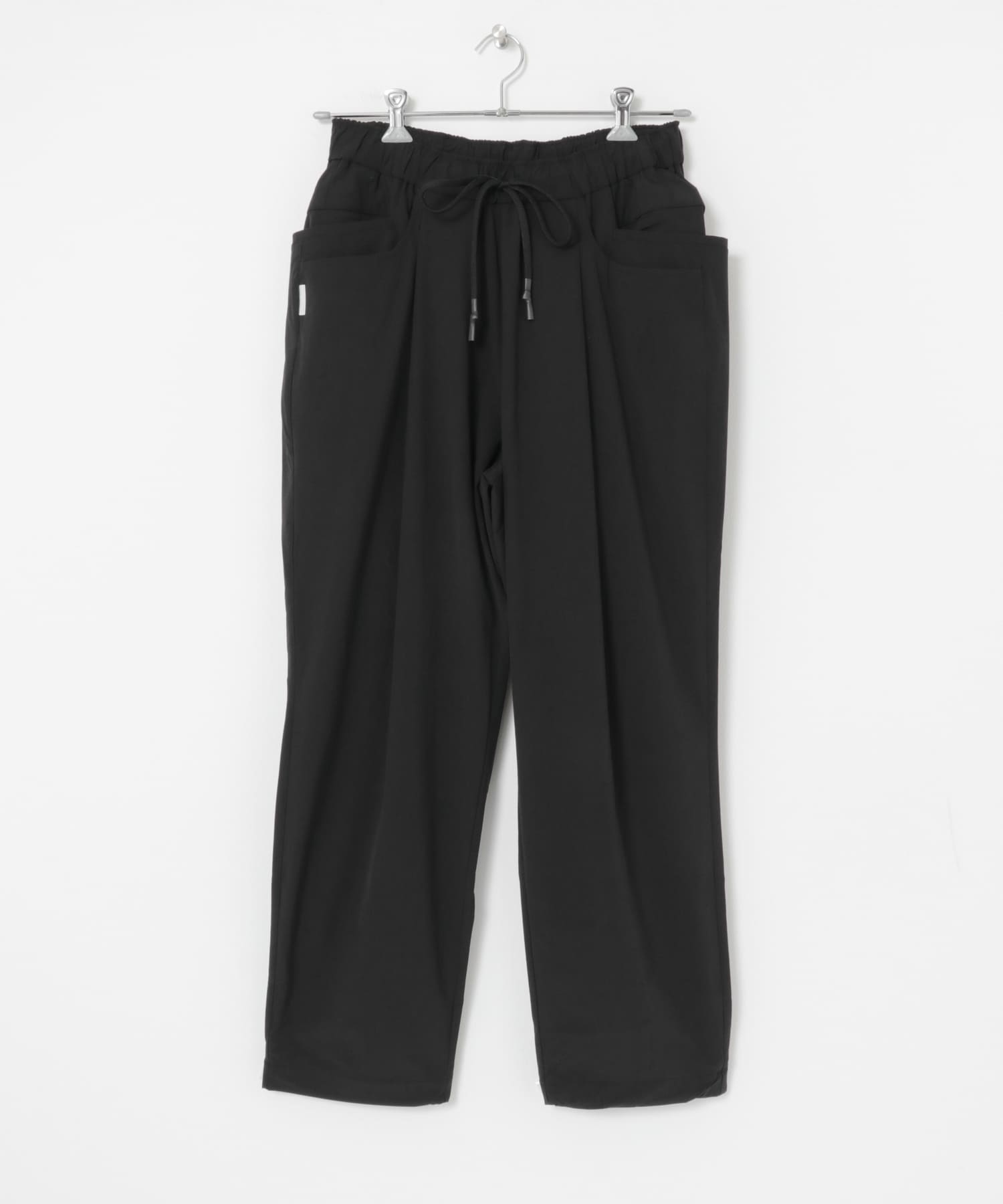 SFC　WIDE TAPERED EASY PANTS N Black M