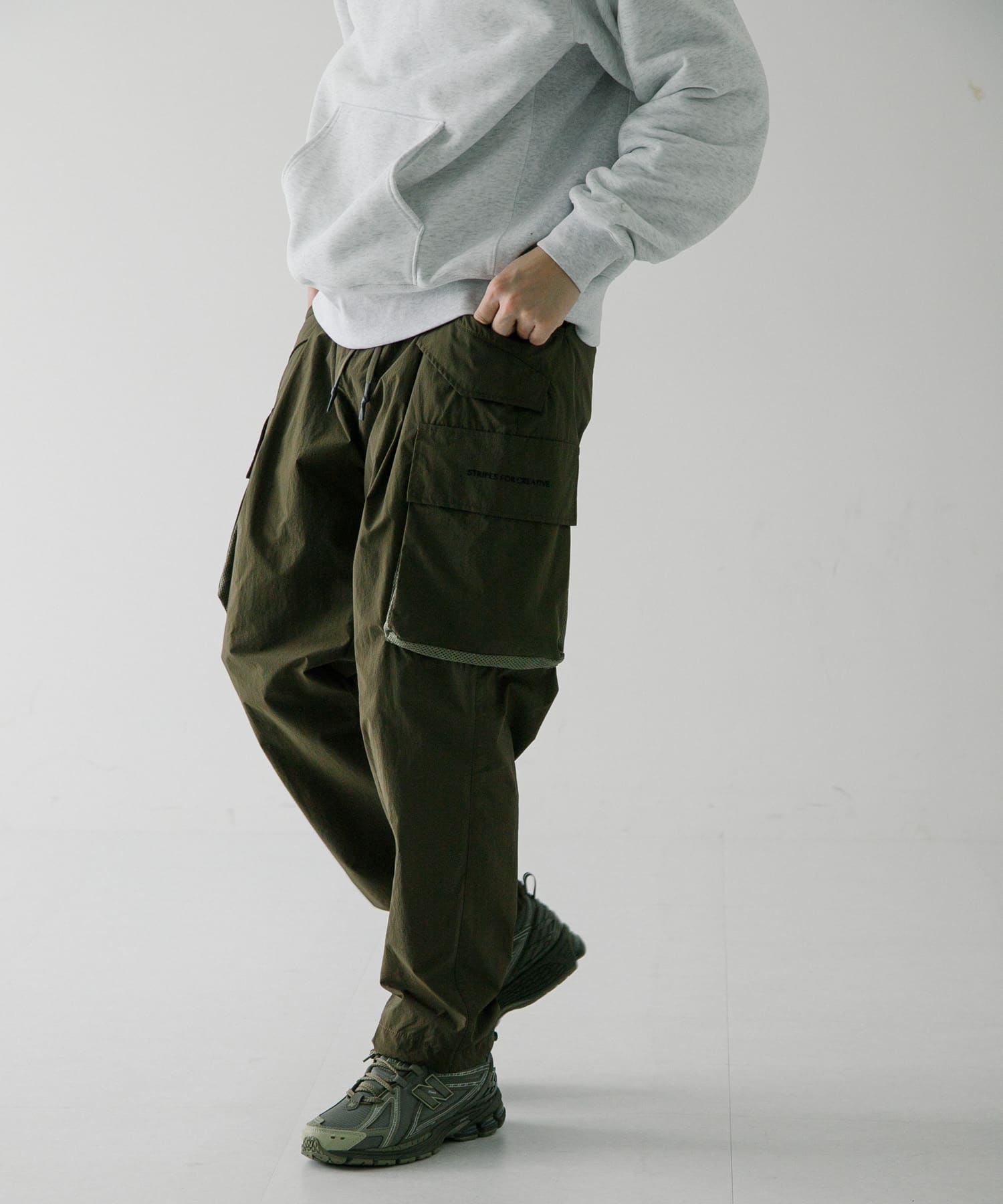 model身長：174cm 着用サイズ：L