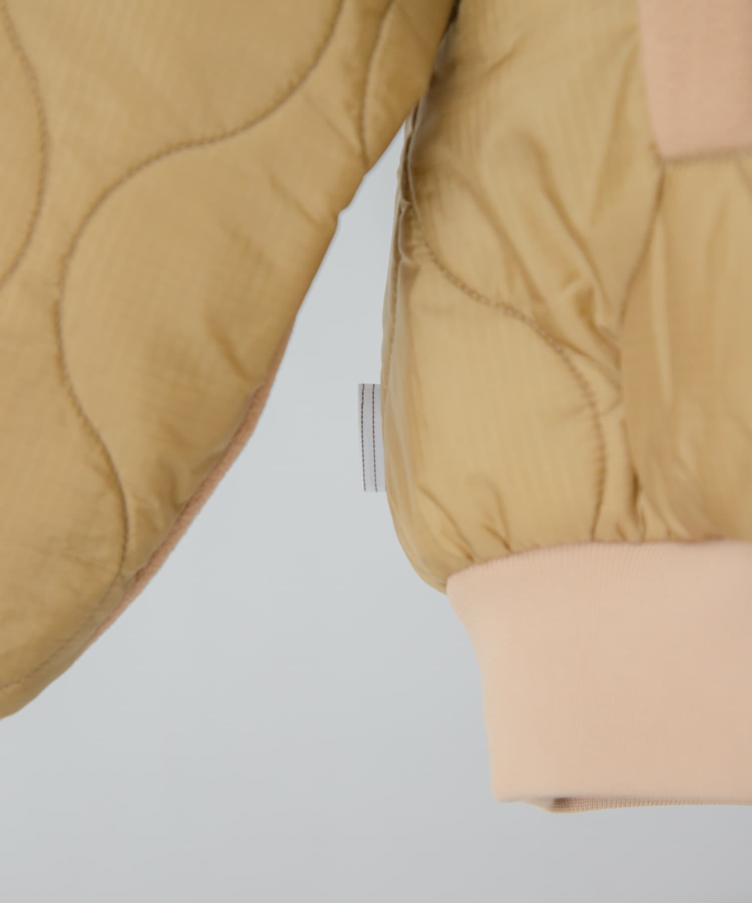 SFC　QUILTED PUFF JACKET KHA/BEG L