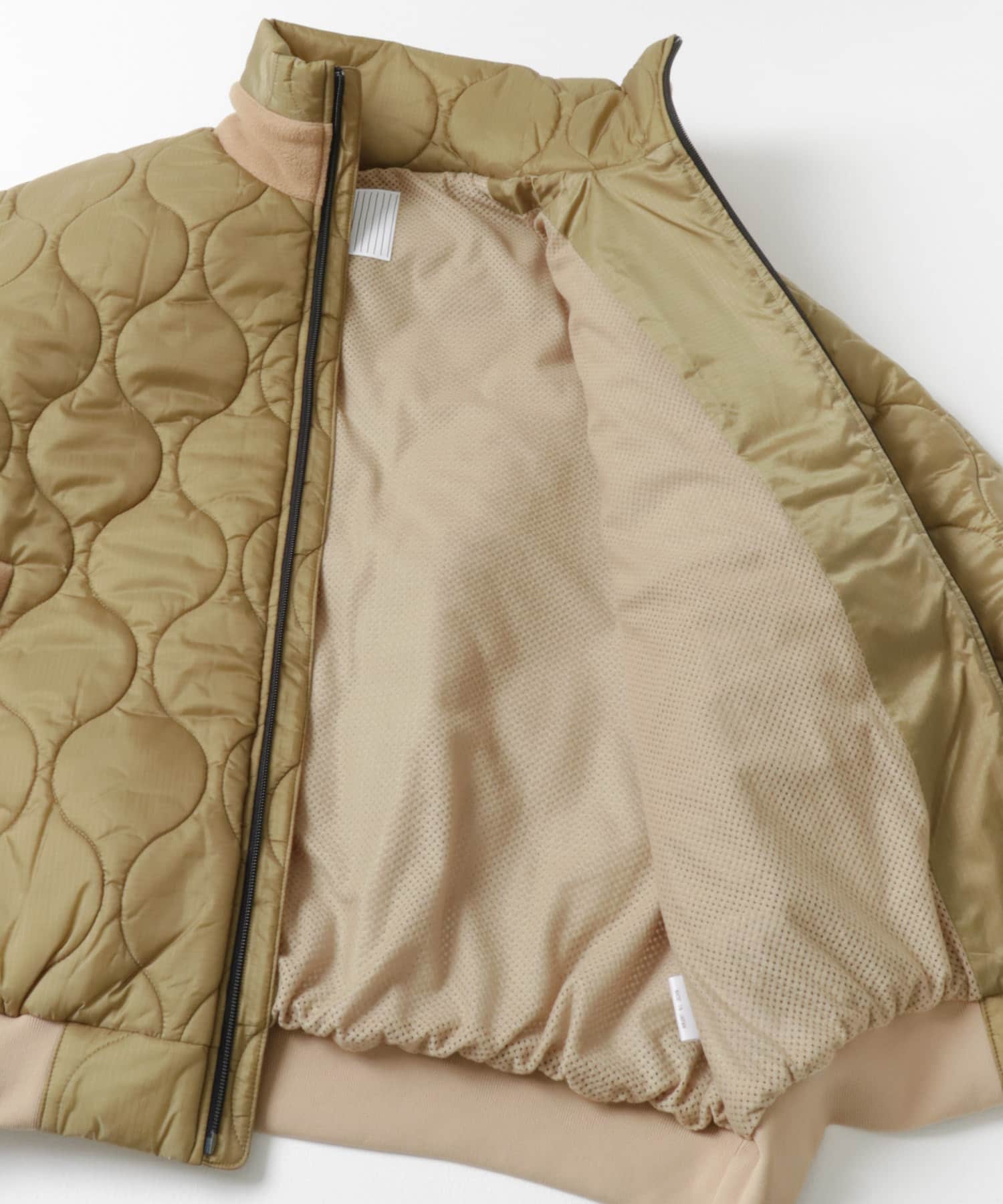 SFC　QUILTED PUFF JACKET KHA/BEG L