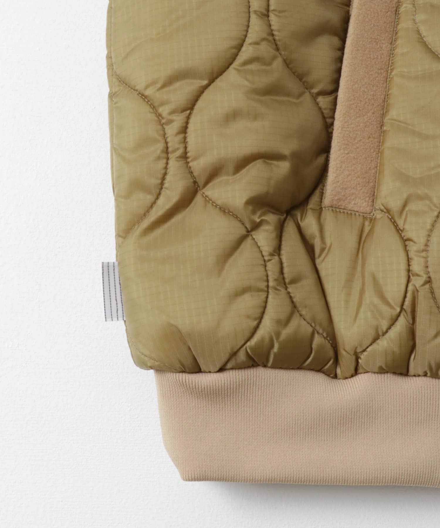 SFC　QUILTED PUFF JACKET KHA/BEG L