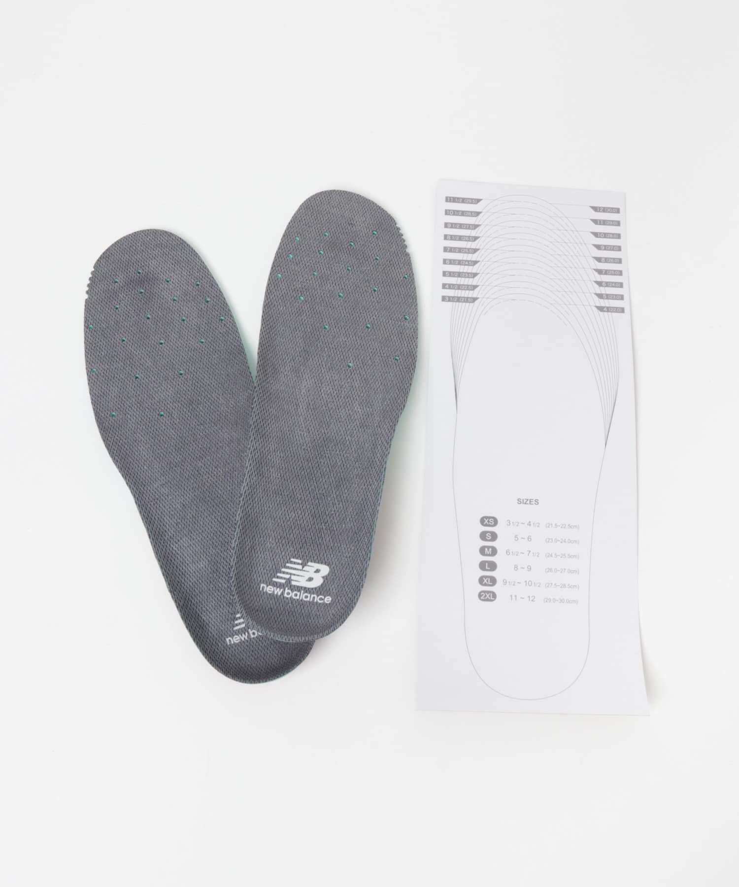 NEW BALANCE サポーティブリバウンドインソール(L GREY): シューズ
