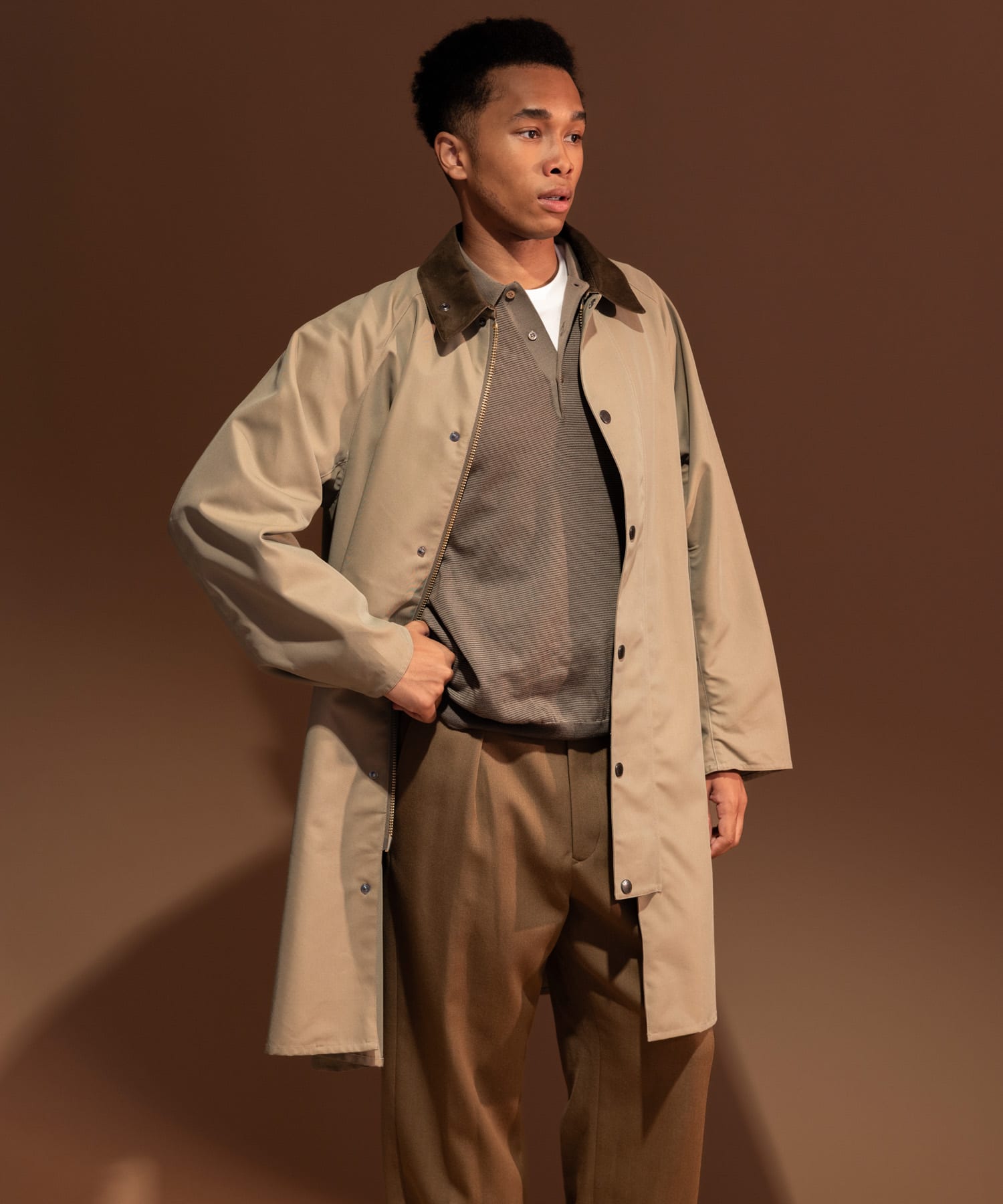 model身長：184cm 着用サイズ：40